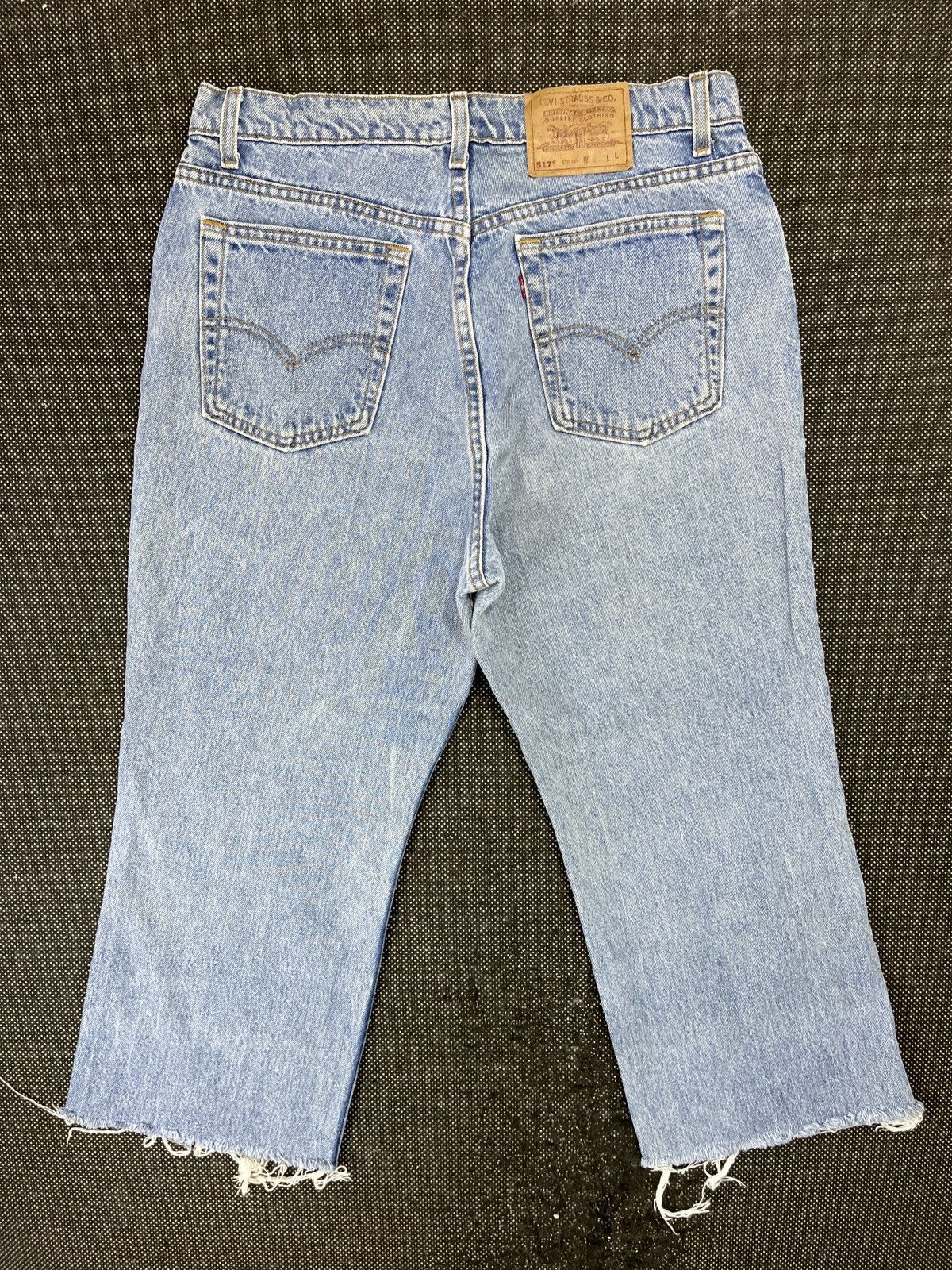 Levi's × Vintage 90’s Vintage Levis 517 Cropped Jeans - J640 Size US 34 / EU 50 - 2 Thumbnail