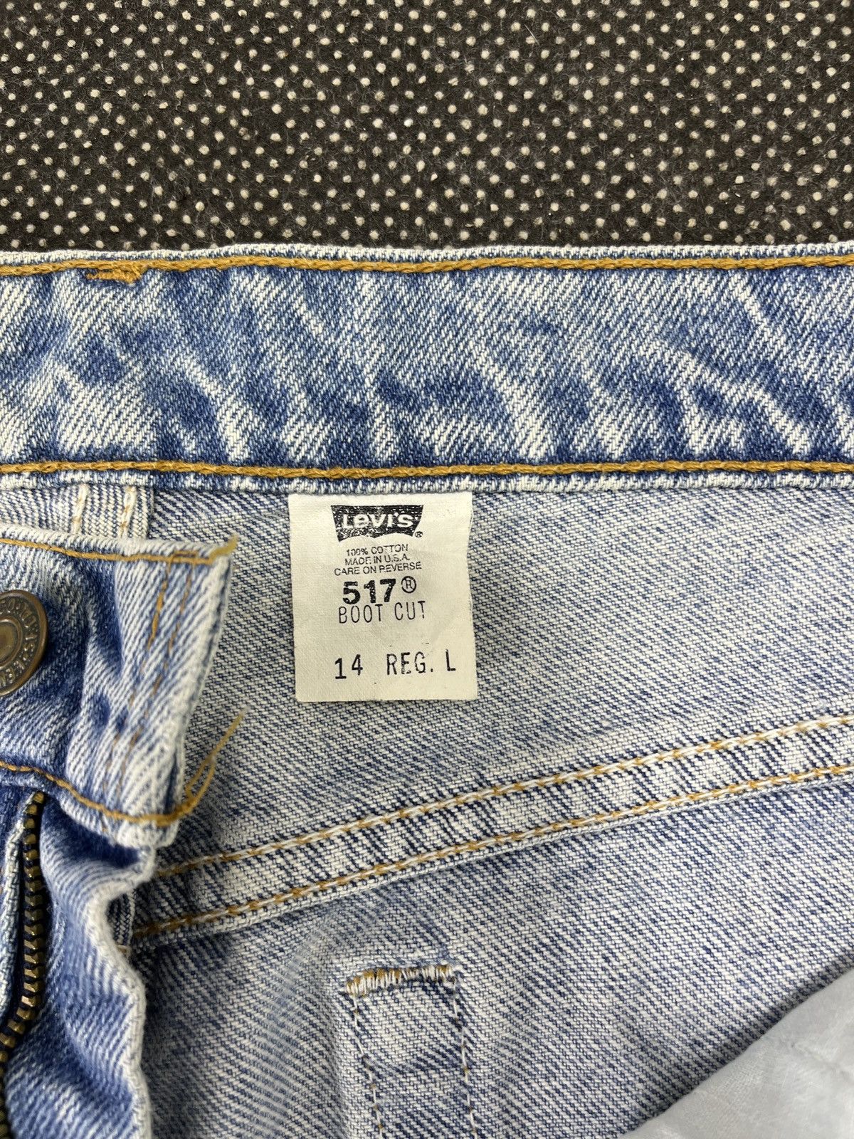 Levi's × Vintage 90’s Vintage Levis 517 Cropped Jeans - J640 Size US 34 / EU 50 - 5 Thumbnail