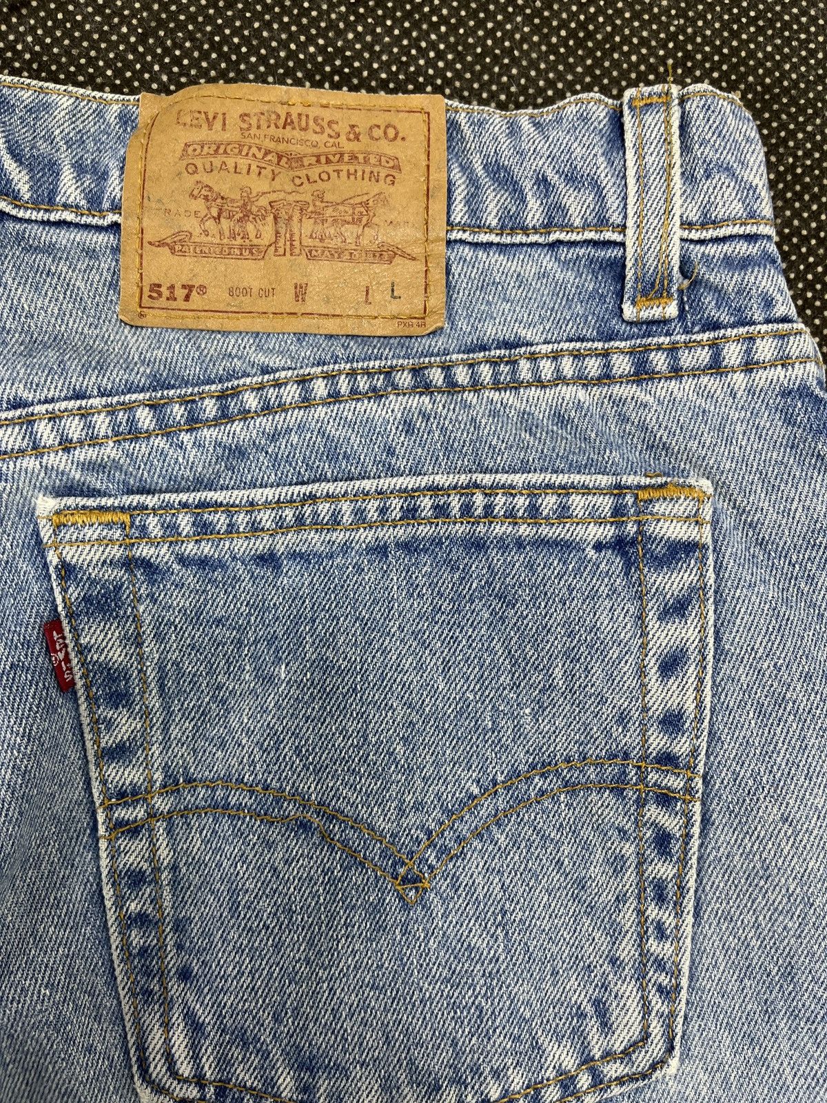 Levi's × Vintage 90’s Vintage Levis 517 Cropped Jeans - J640 Size US 34 / EU 50 - 7 Thumbnail