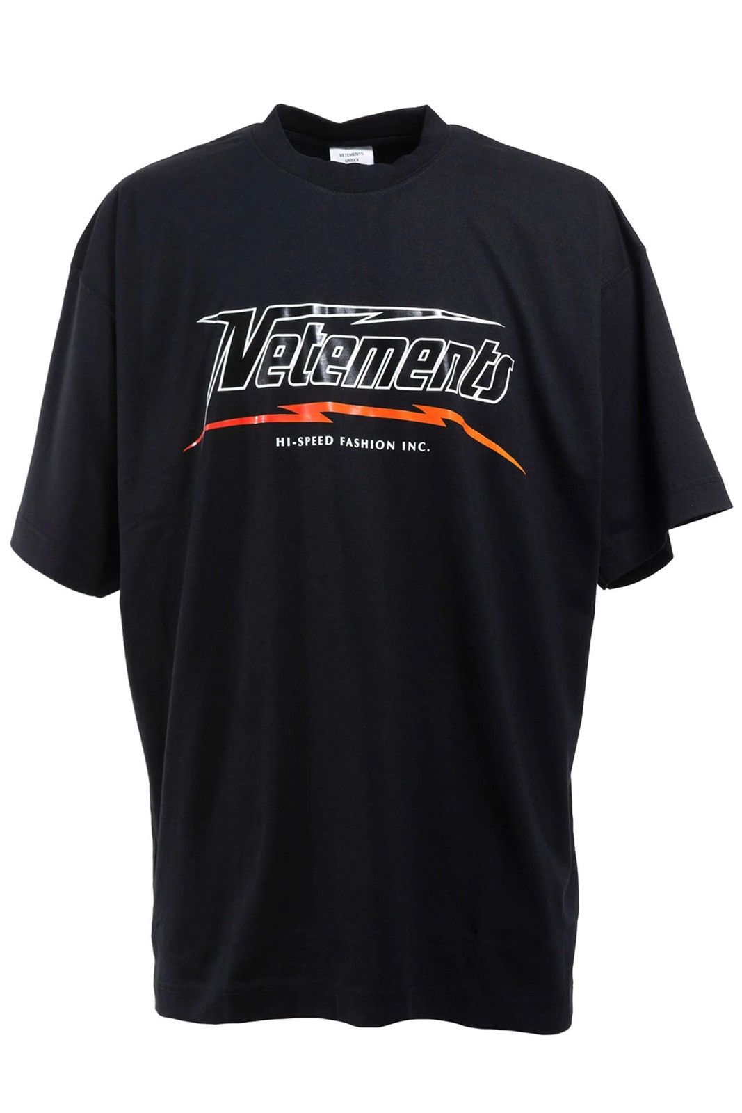 image of Vetements Hi-Speed T-Shirt in Black, Men's (Size Medium)