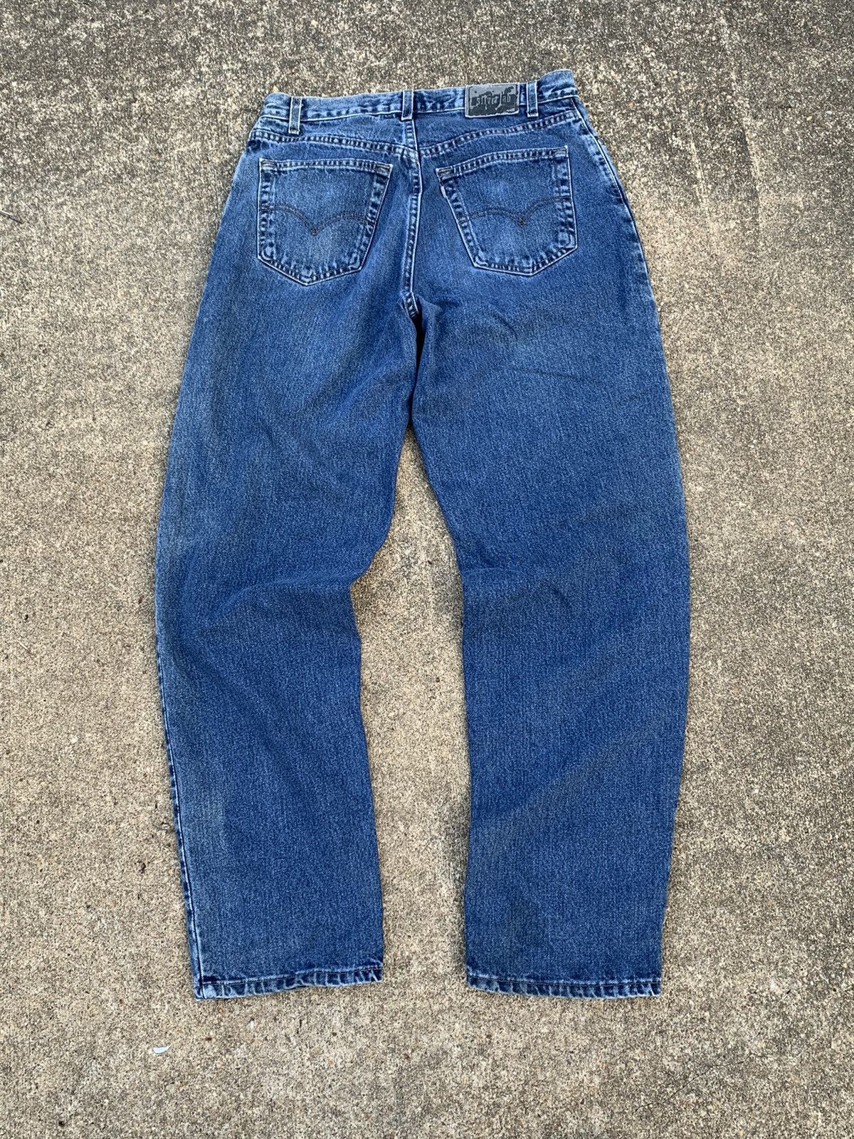 Vintage Crazy Vintage Loose Baggy Jeans Levi’s Silvertab Fade Jnco ...