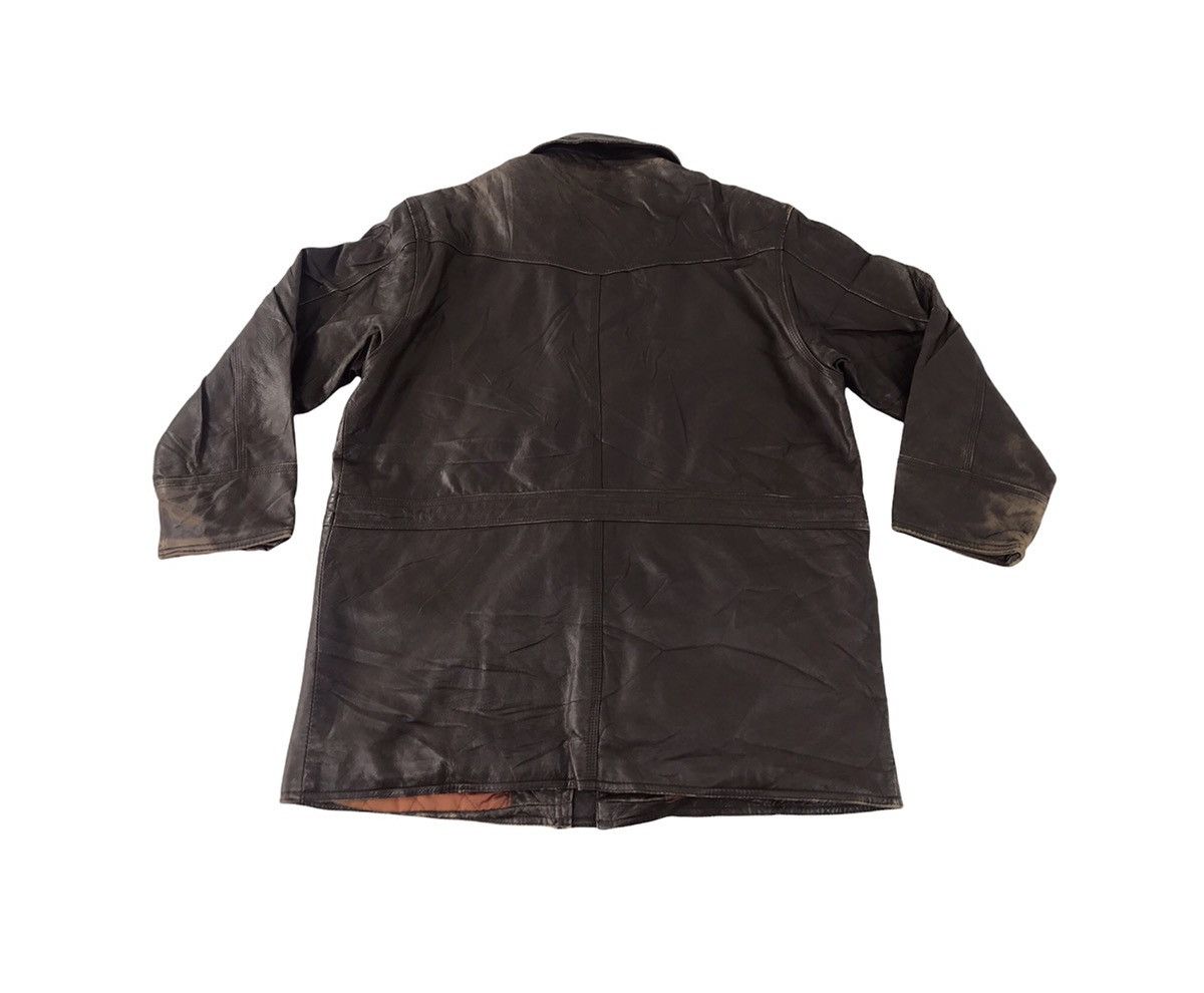 Vintage Bryant & May Vallemosso Palestro Leather Jacket Quilt Inner Size US L / EU 52-54 / 3 - 2 Thumbnail