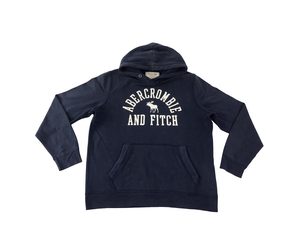 Abercrombie & Fitch × Japanese Brand Pull Over Hoodies Abercrombie & Fitch Spell Out Fashion Size US L / EU 52-54 / 3 - 1 Thumbnail