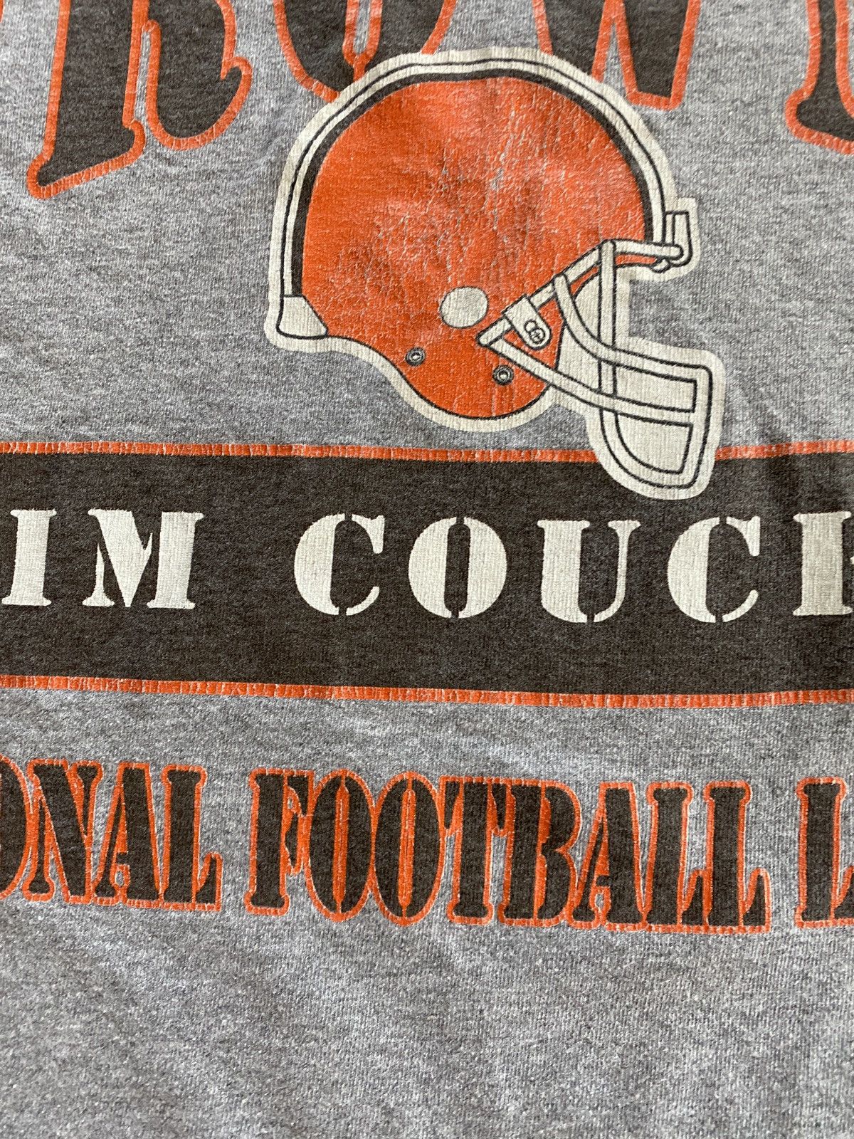 NFL Vintage ‘99 90s Tim Couch Cleveland Browns Double Sided Tee Size US M / EU 48-50 / 2 - 17 Thumbnail