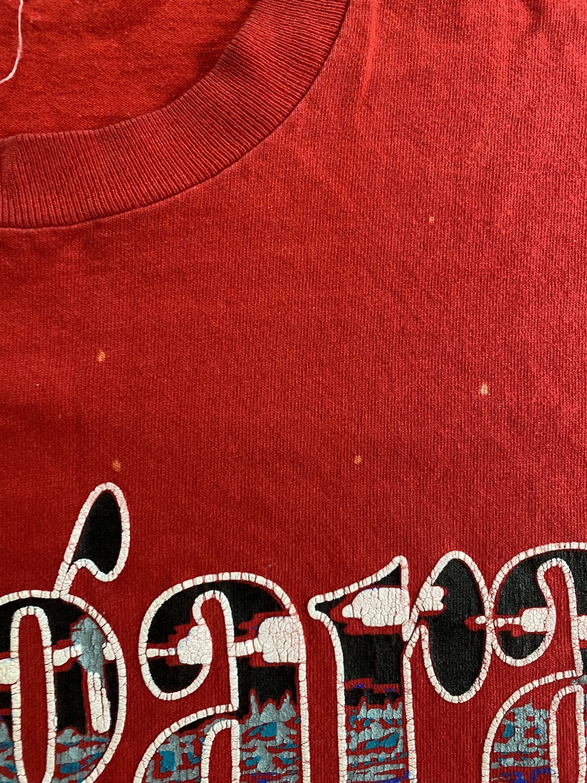 Vintage Vintage 90’s Niagara Falls Canada Single Stitch Red Tee Size US XL / EU 56 / 4 - 4 Thumbnail