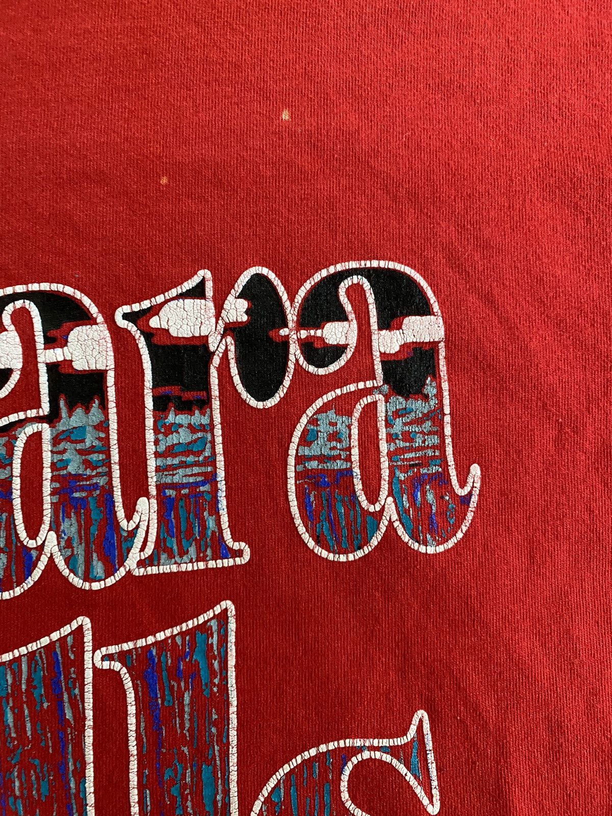 Vintage Vintage 90’s Niagara Falls Canada Single Stitch Red Tee Size US XL / EU 56 / 4 - 7 Thumbnail