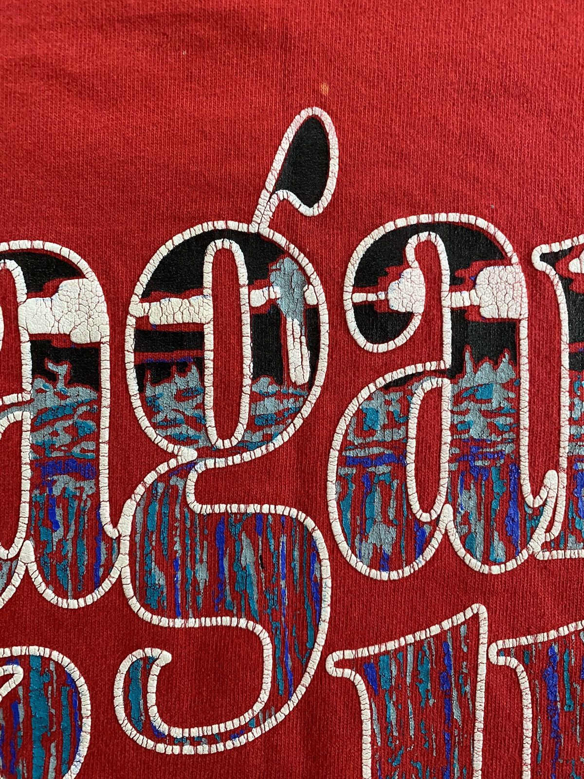 Vintage Vintage 90’s Niagara Falls Canada Single Stitch Red Tee Size US XL / EU 56 / 4 - 6 Thumbnail