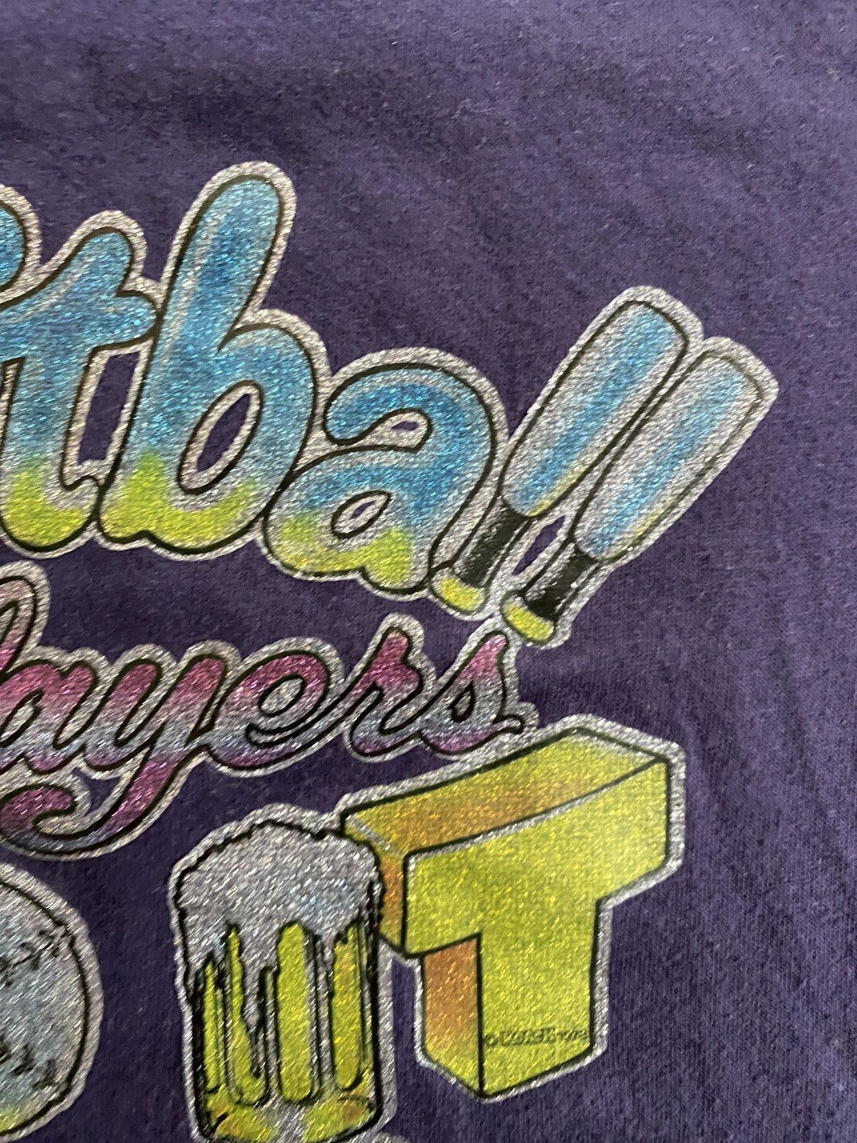 Vintage Vintage 1978 Softball Decal Roach Single Stitch Ringer Tee Size US M / EU 48-50 / 2 - 6 Thumbnail