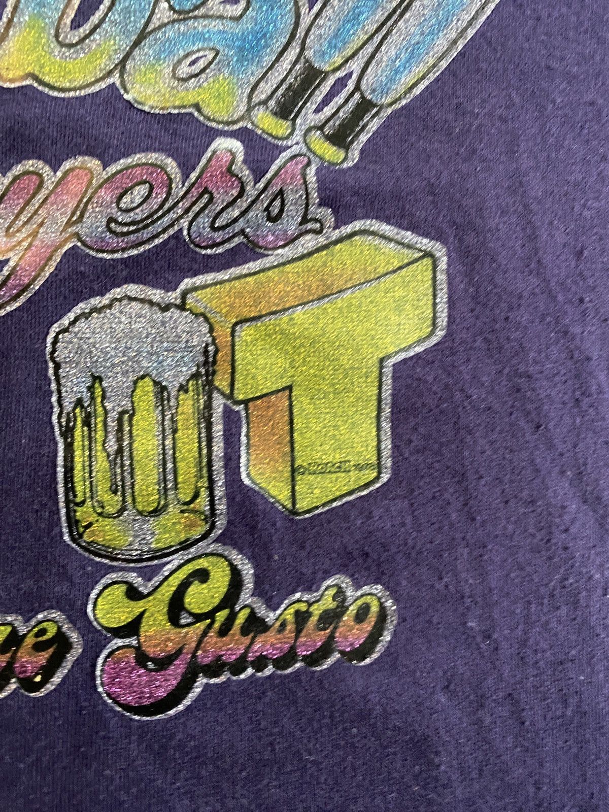 Vintage Vintage 1978 Softball Decal Roach Single Stitch Ringer Tee Size US M / EU 48-50 / 2 - 8 Thumbnail