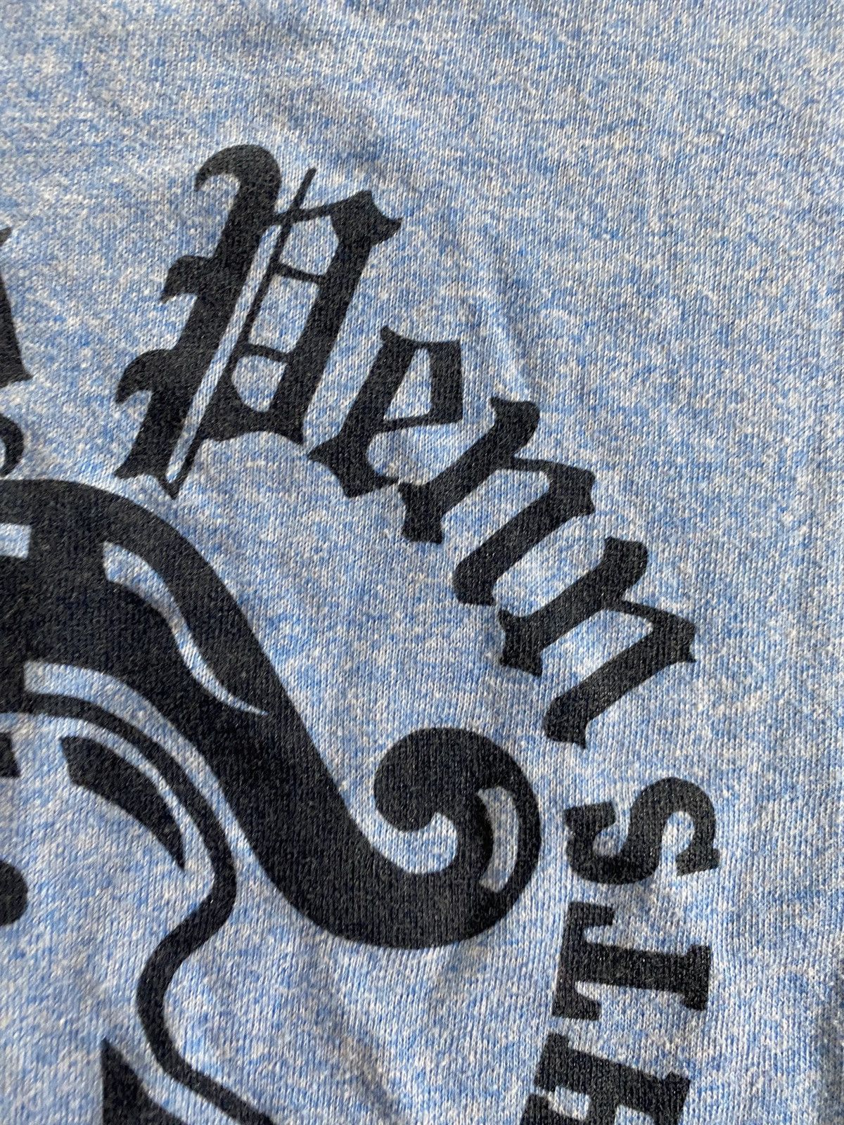 Jerzees × Russell Athletic × Vintage Vintage 80’s North Penn Marching Knights Blue Ringer Tee Size US M / EU 48-50 / 2 - 5 Thumbnail