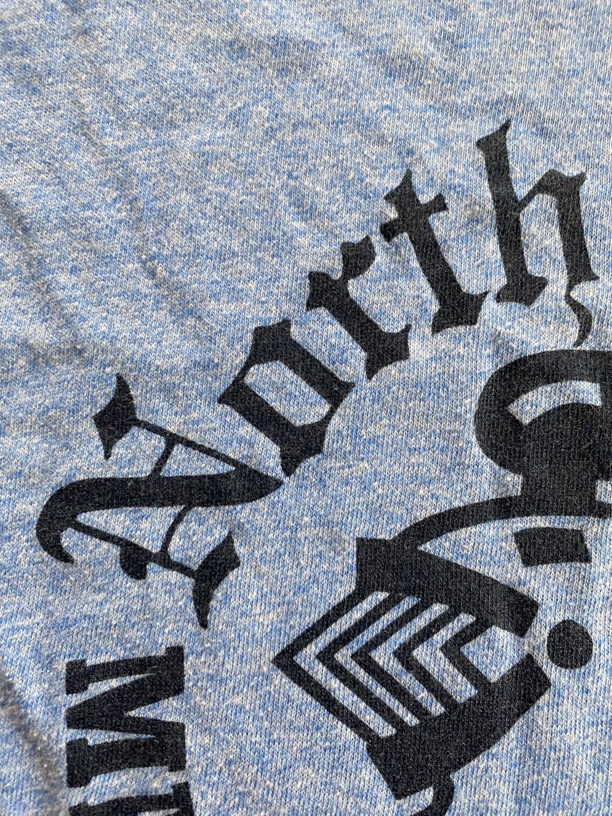 Jerzees × Russell Athletic × Vintage Vintage 80’s North Penn Marching Knights Blue Ringer Tee Size US M / EU 48-50 / 2 - 4 Thumbnail