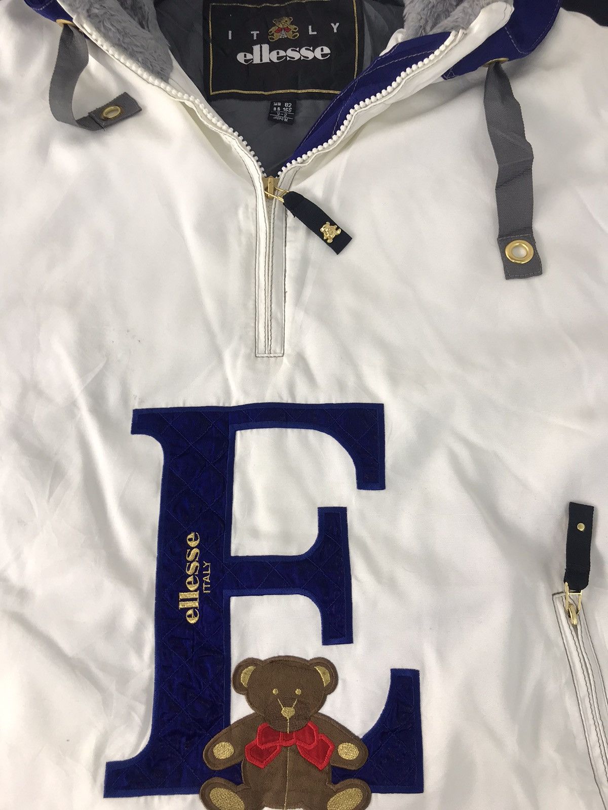 Ellesse Ellesse Italy Ski Hoodies Half Zip Big E Embroidery Logo Size US M / EU 48-50 / 2 - 3 Thumbnail