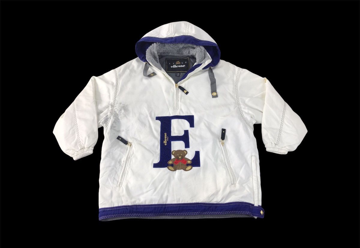 Ellesse Ellesse Italy Ski Hoodies Half Zip Big E Embroidery Logo Size US M / EU 48-50 / 2 - 1 Thumbnail