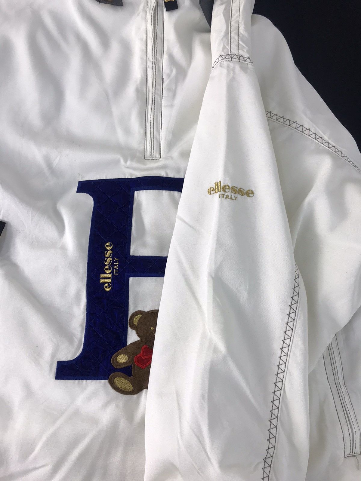 Ellesse Ellesse Italy Ski Hoodies Half Zip Big E Embroidery Logo Size US M / EU 48-50 / 2 - 4 Thumbnail