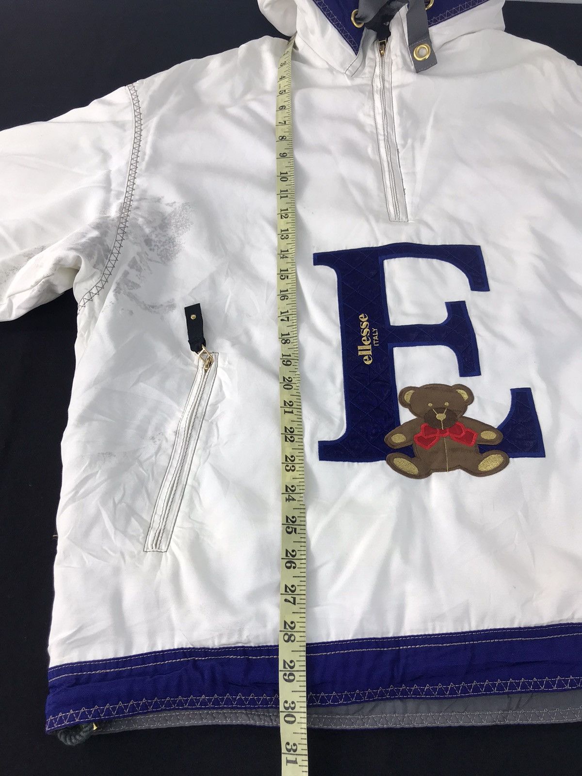 Ellesse Ellesse Italy Ski Hoodies Half Zip Big E Embroidery Logo Size US M / EU 48-50 / 2 - 9 Thumbnail