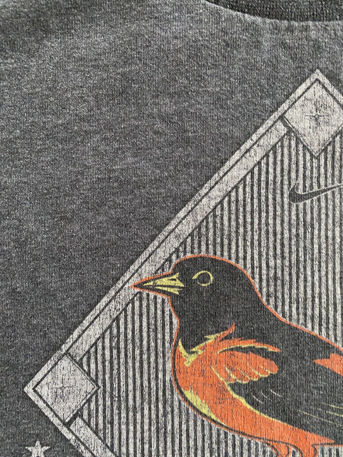 MLB Vintage Y2K’s Baltimore Orioles Nike Mini Center Swoosh Tee Size US M / EU 48-50 / 2 - 4 Thumbnail