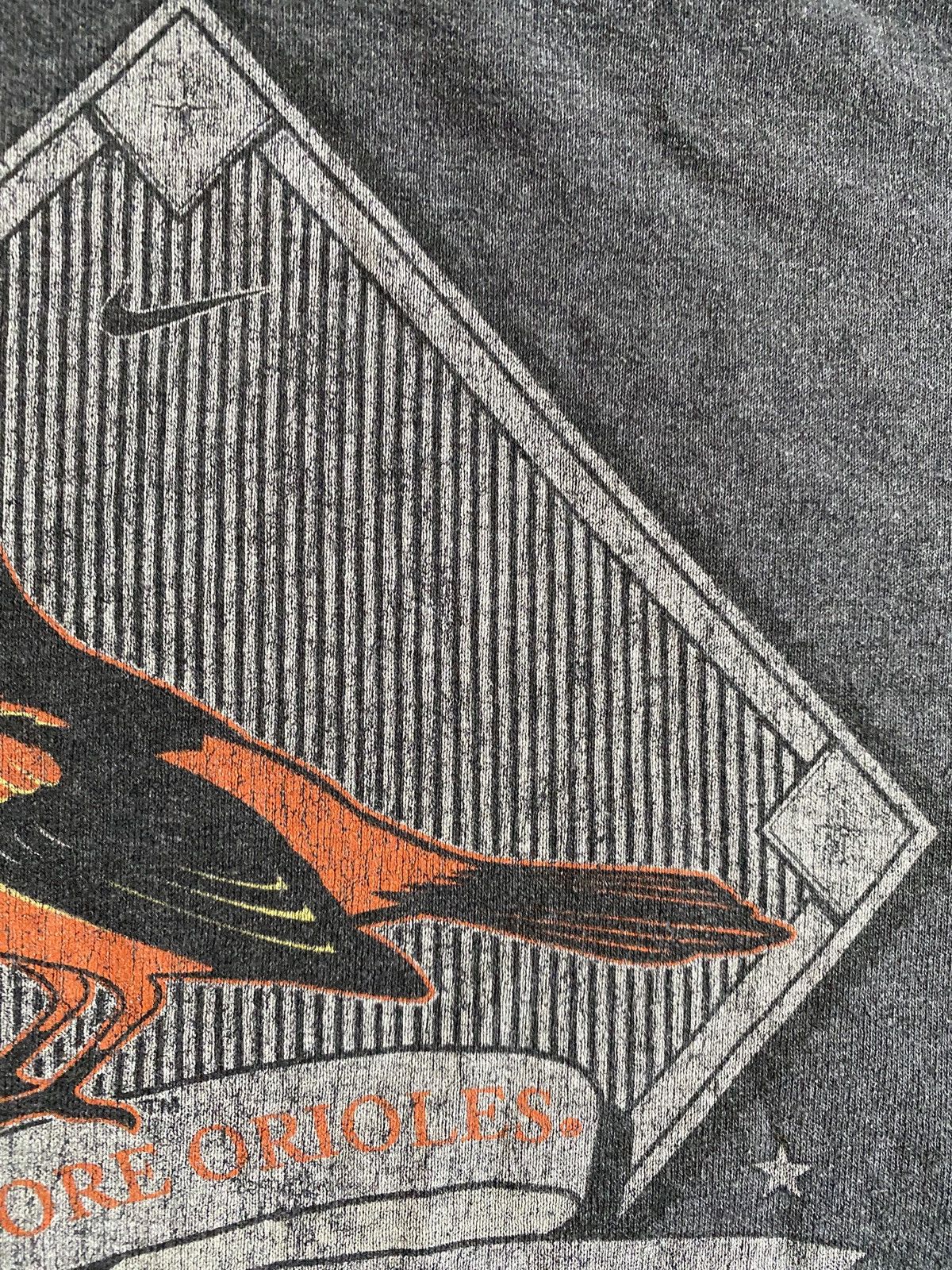 MLB Vintage Y2K’s Baltimore Orioles Nike Mini Center Swoosh Tee Size US M / EU 48-50 / 2 - 5 Thumbnail