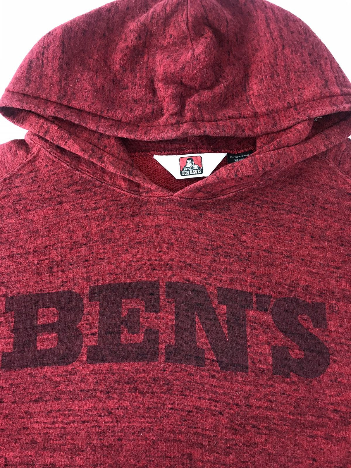 Ben Davis × Vintage Ben Davis Pull Over Spell Out Fashion Inspired Designer Size US XL / EU 56 / 4 - 3 Thumbnail
