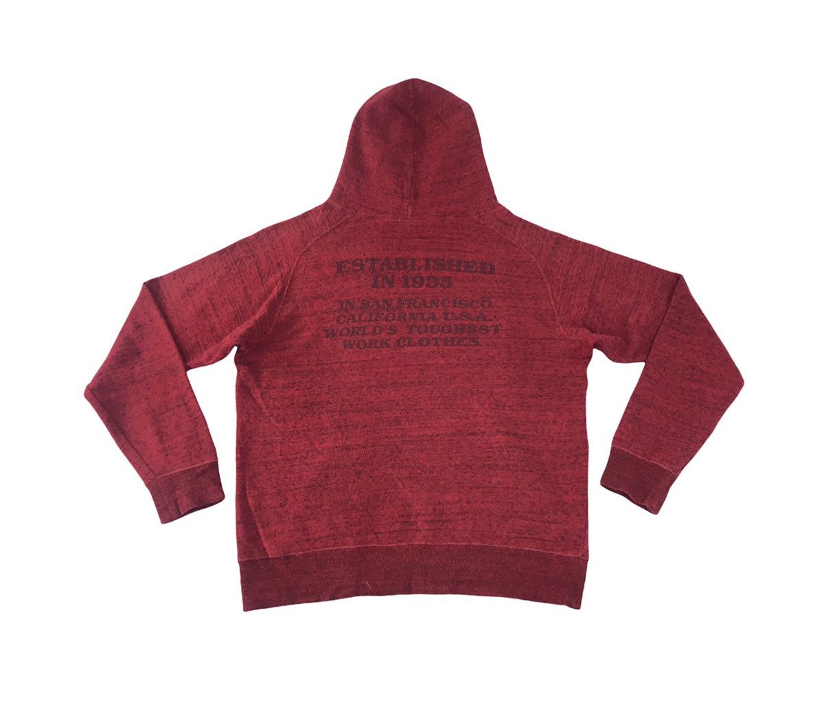 Ben Davis × Vintage Ben Davis Pull Over Spell Out Fashion Inspired Designer Size US XL / EU 56 / 4 - 2 Thumbnail
