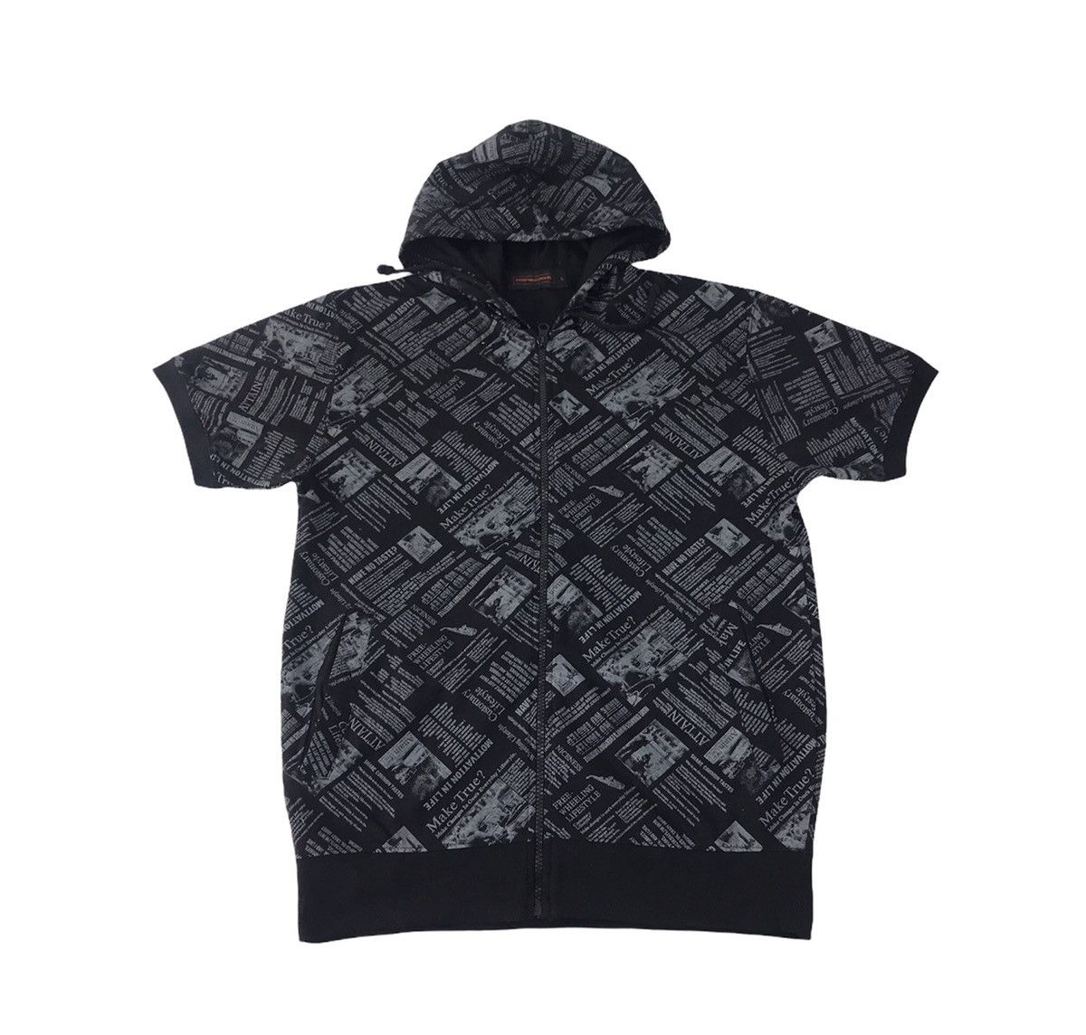 Japanese Brand × Vintage Ancestress North Sea Japanese Brand Hoodies Newspaper Style Size US M / EU 48-50 / 2 - 1 Thumbnail