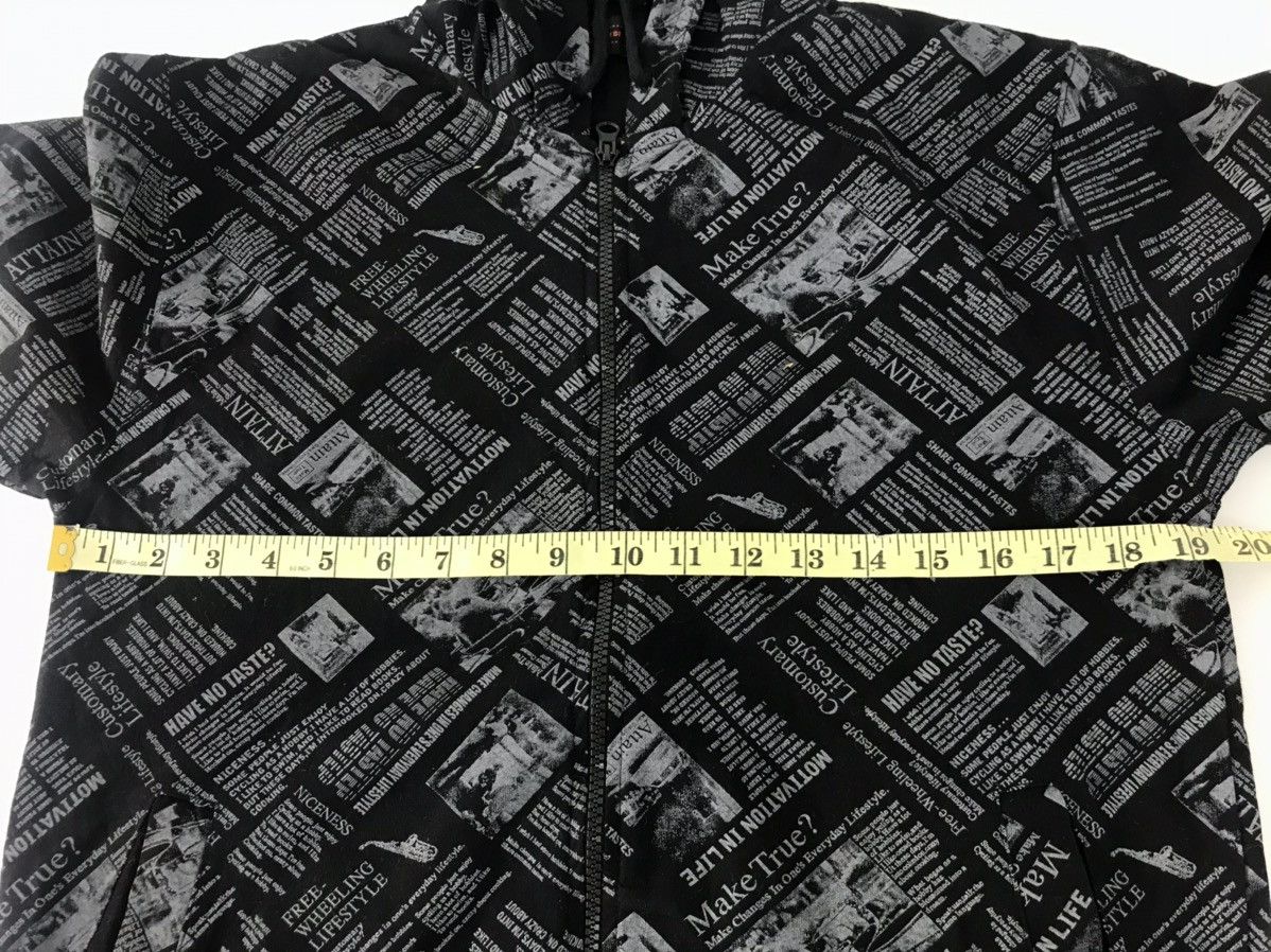 Japanese Brand × Vintage Ancestress North Sea Japanese Brand Hoodies Newspaper Style Size US M / EU 48-50 / 2 - 9 Thumbnail