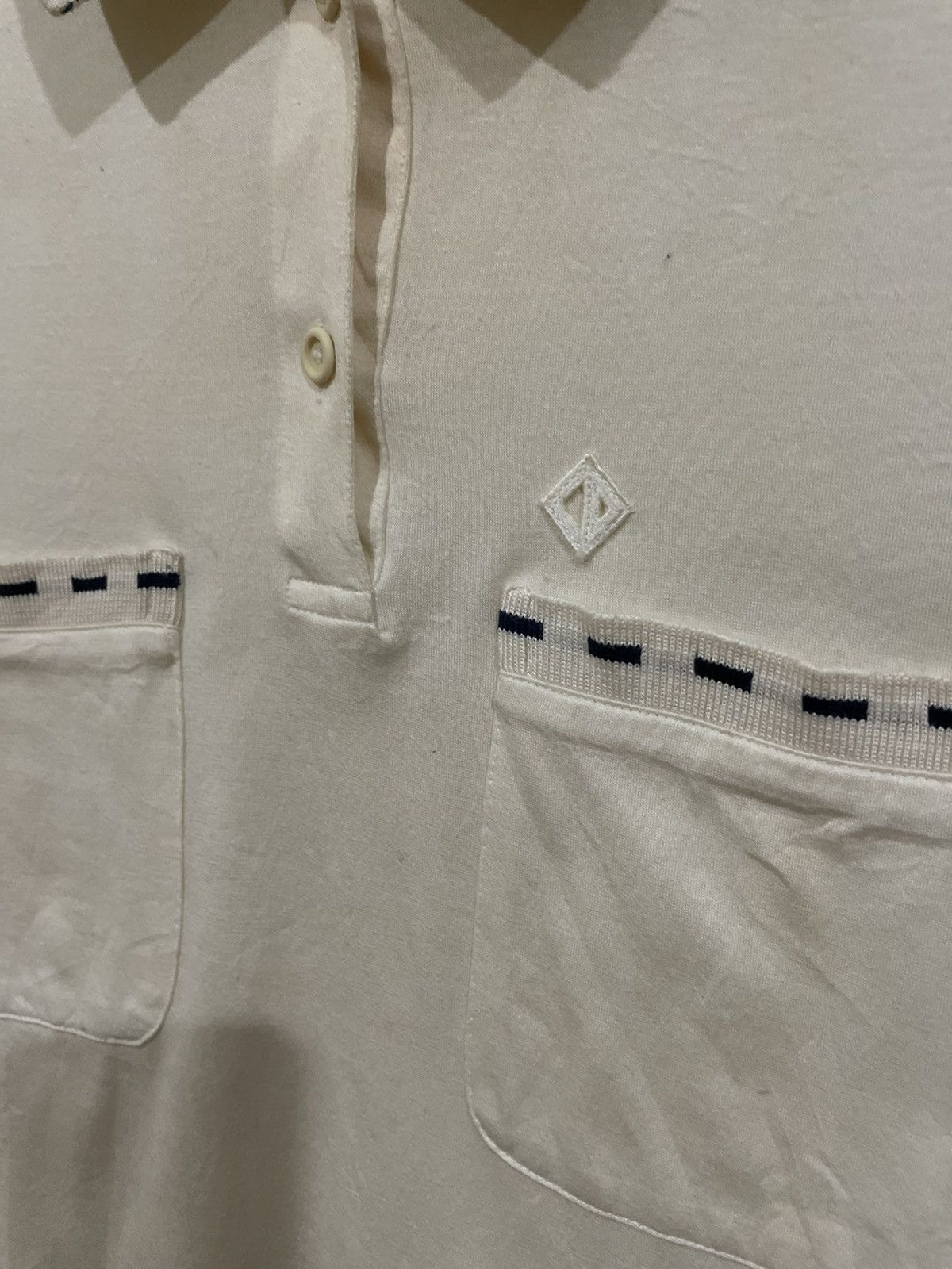 Christian Dior Monsieur Vintage 80s Christian Dior Sports Double Pocket Collar Polos Size US S / EU 44-46 / 1 - 11 Thumbnail