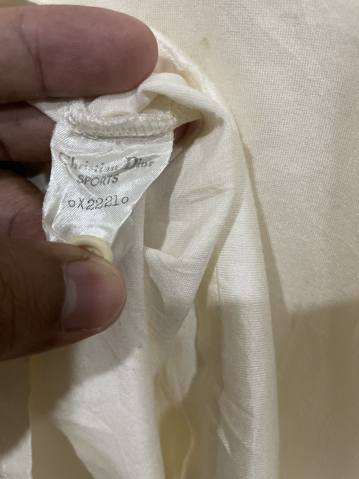 Christian Dior Monsieur Vintage 80s Christian Dior Sports Double Pocket Collar Polos Size US S / EU 44-46 / 1 - 14 Thumbnail