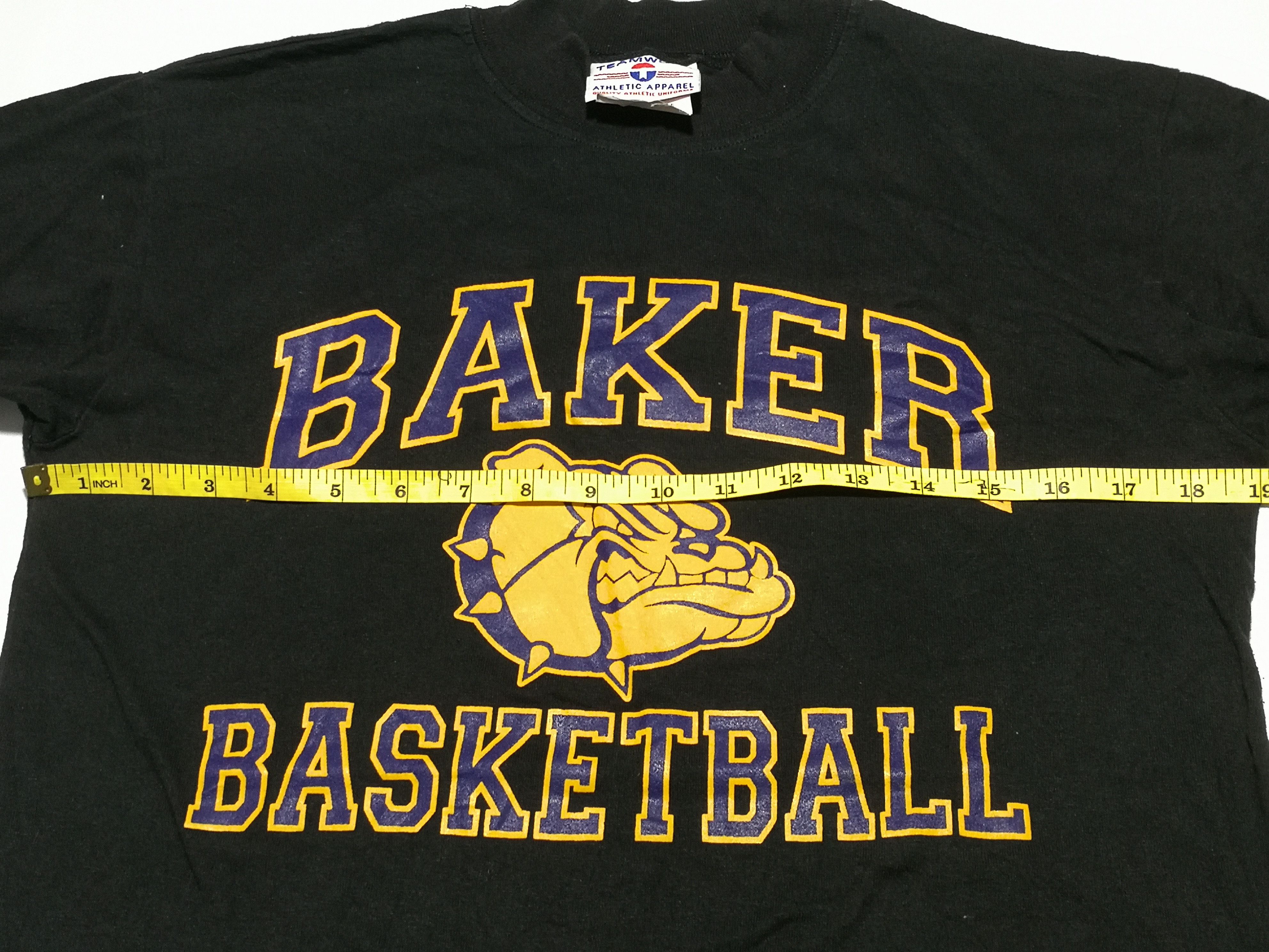NBA Vintage 90s Baker Basketball University Athletics nba Size US M / EU 48-50 / 2 - 5 Thumbnail