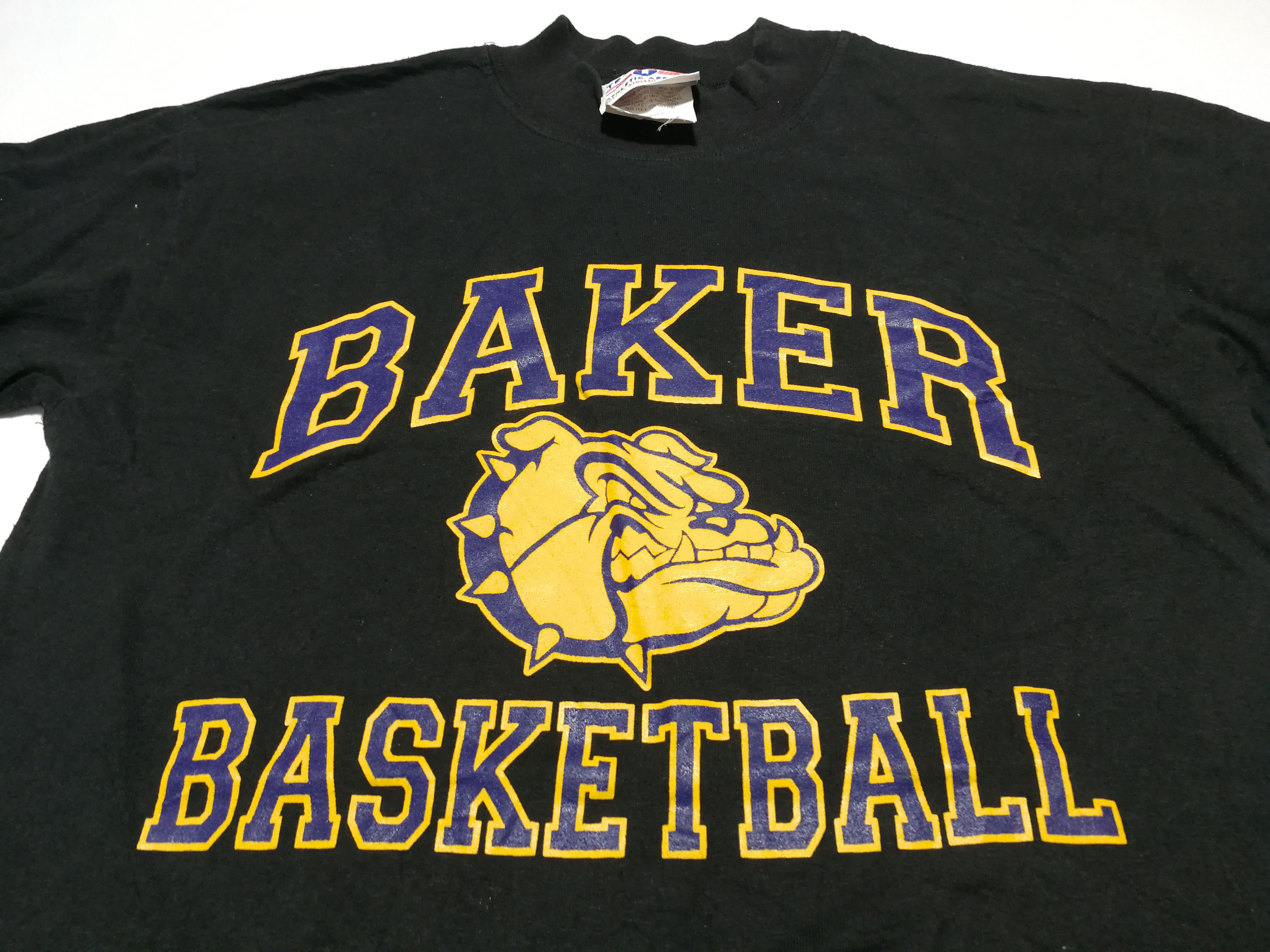 NBA Vintage 90s Baker Basketball University Athletics nba Size US M / EU 48-50 / 2 - 2 Thumbnail