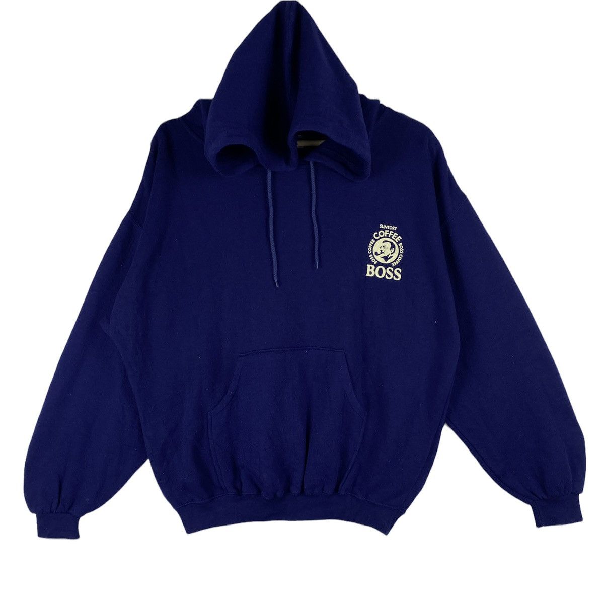 Japanese Brand Vintage Suntory Boss Coffee Hoodie Sweatshirts Size US L / EU 52-54 / 3 - 2 Thumbnail