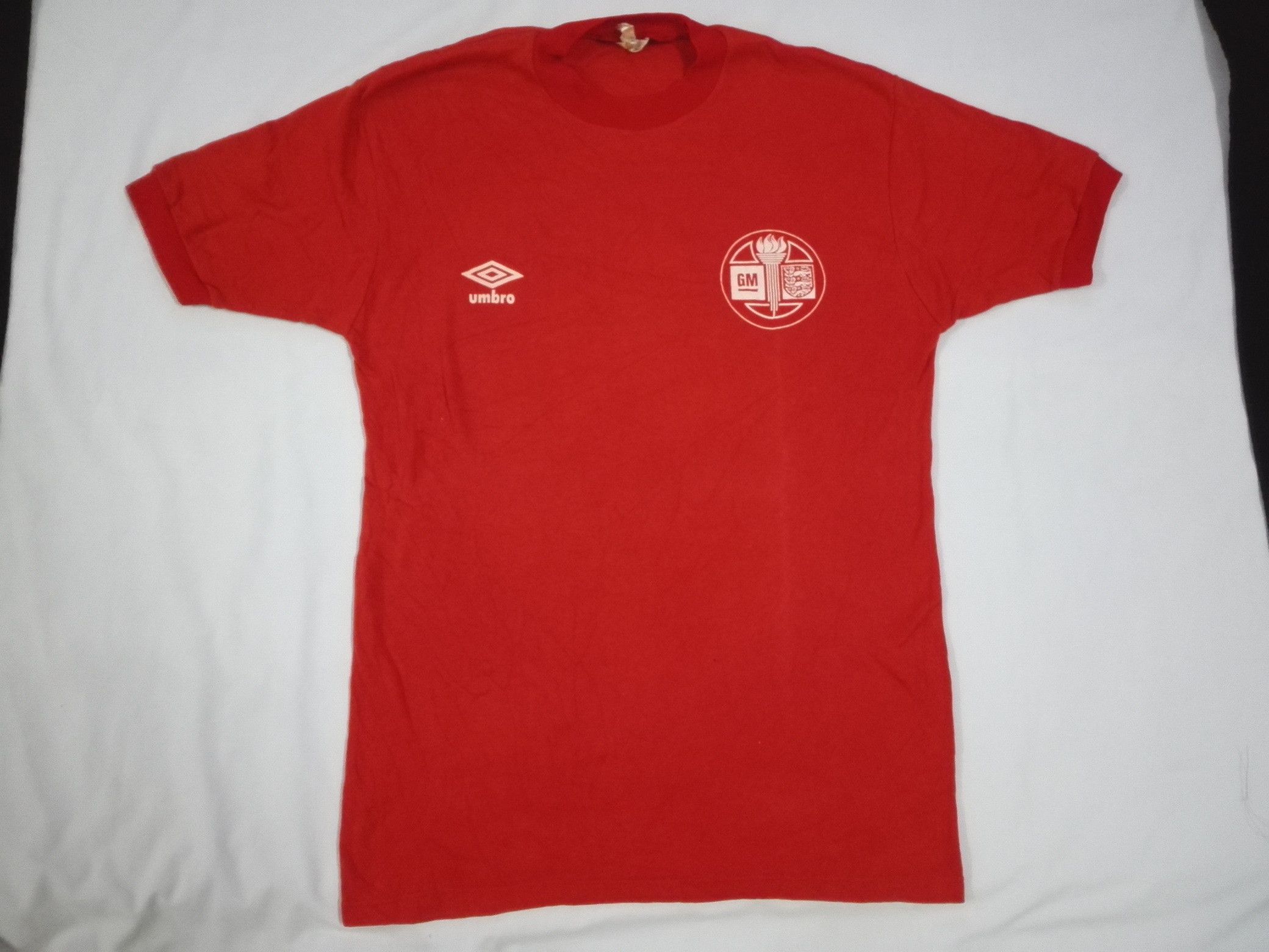 Other Vintage 1980s 80s UMBRO MADE IN ENGLAND GM Logo Size US L / EU 52-54 / 3 - 1 Thumbnail