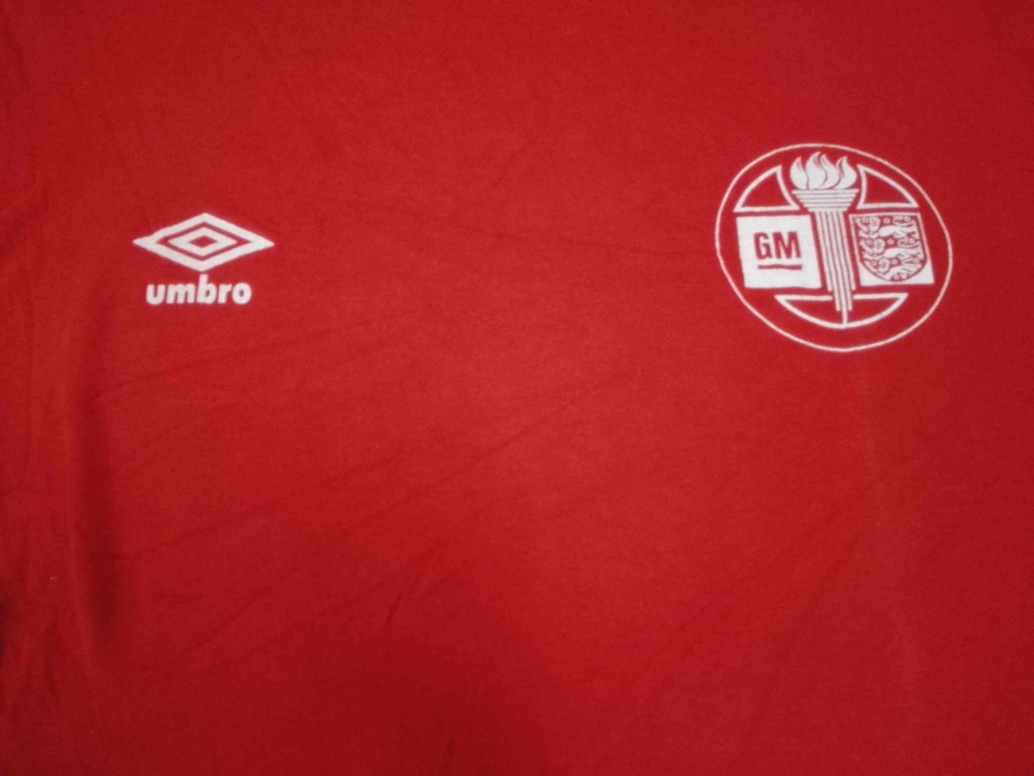 Other Vintage 1980s 80s UMBRO MADE IN ENGLAND GM Logo Size US L / EU 52-54 / 3 - 2 Thumbnail