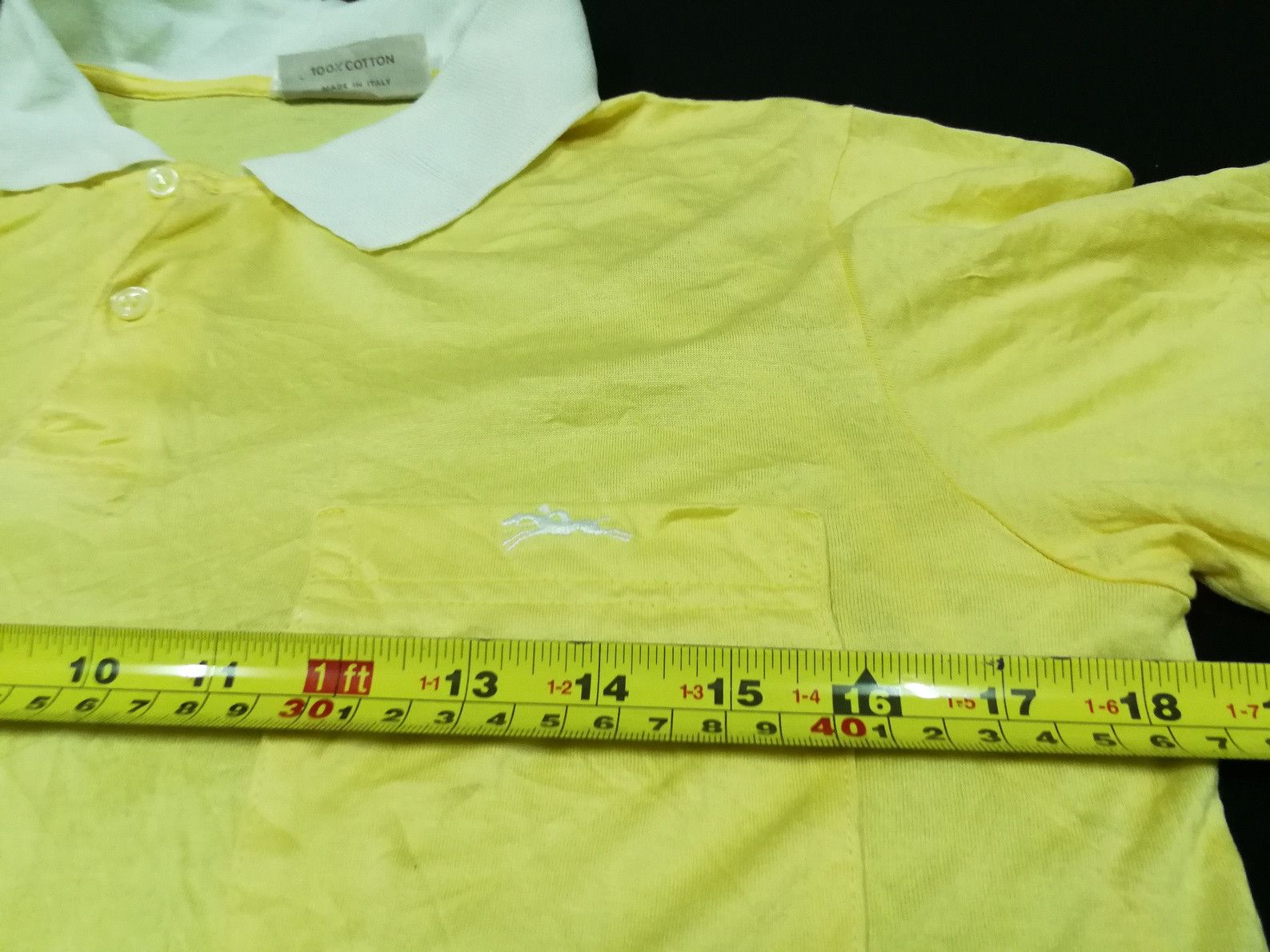 Longchamp Vintage LONGCHAMP PARIS GOLF MADE IN ITALY POLO SHIRT Size S / US 4 / IT 40 - 6 Thumbnail