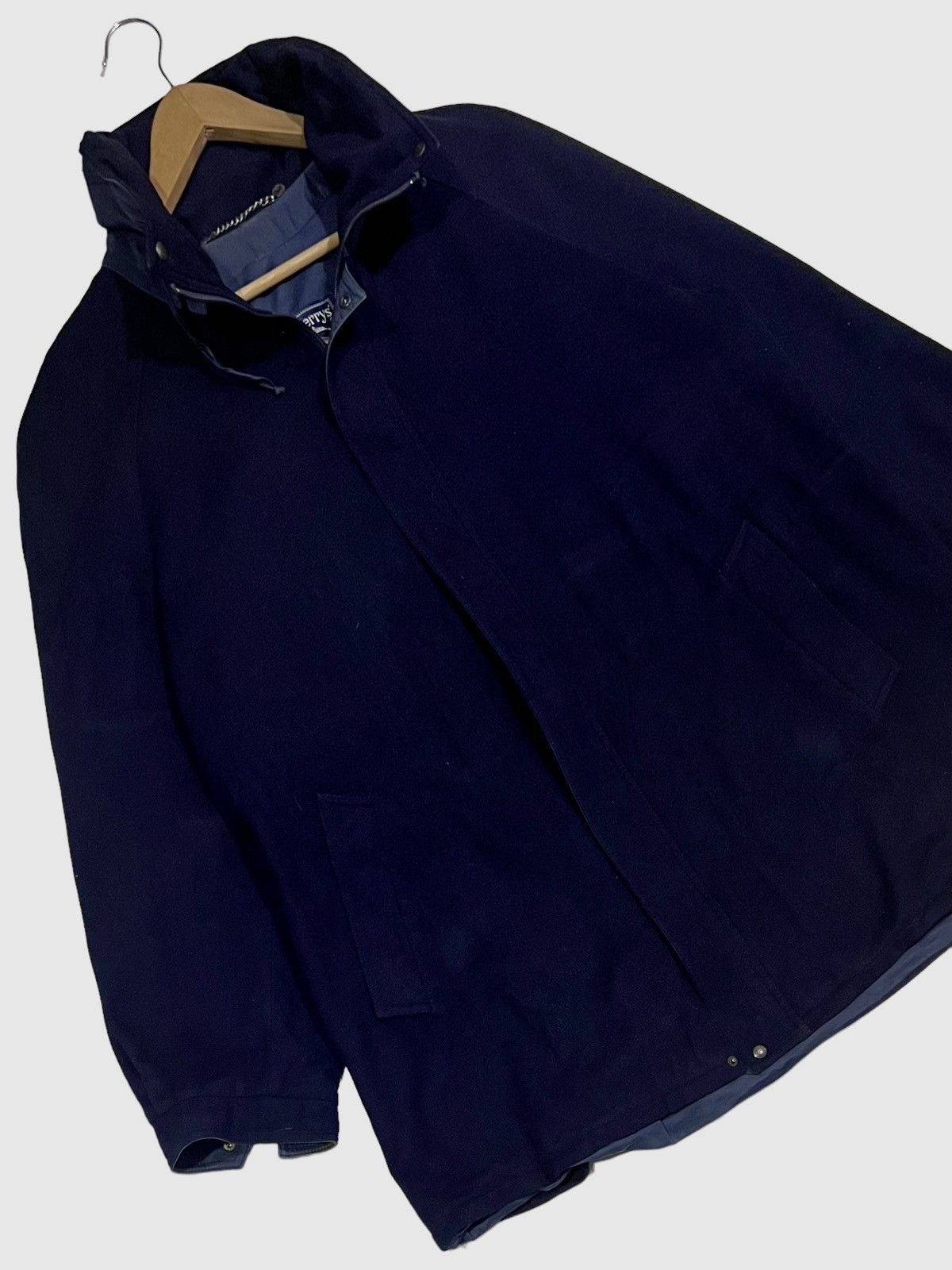 Burberry × Burberry Prorsum × Vintage VTG WOOL SUEDE OVERCOAT JACKET BY BURBERRY’S ORIGINAL LODEN🇦🇹 Size US XXL / EU 58 / 5 - 7 Thumbnail