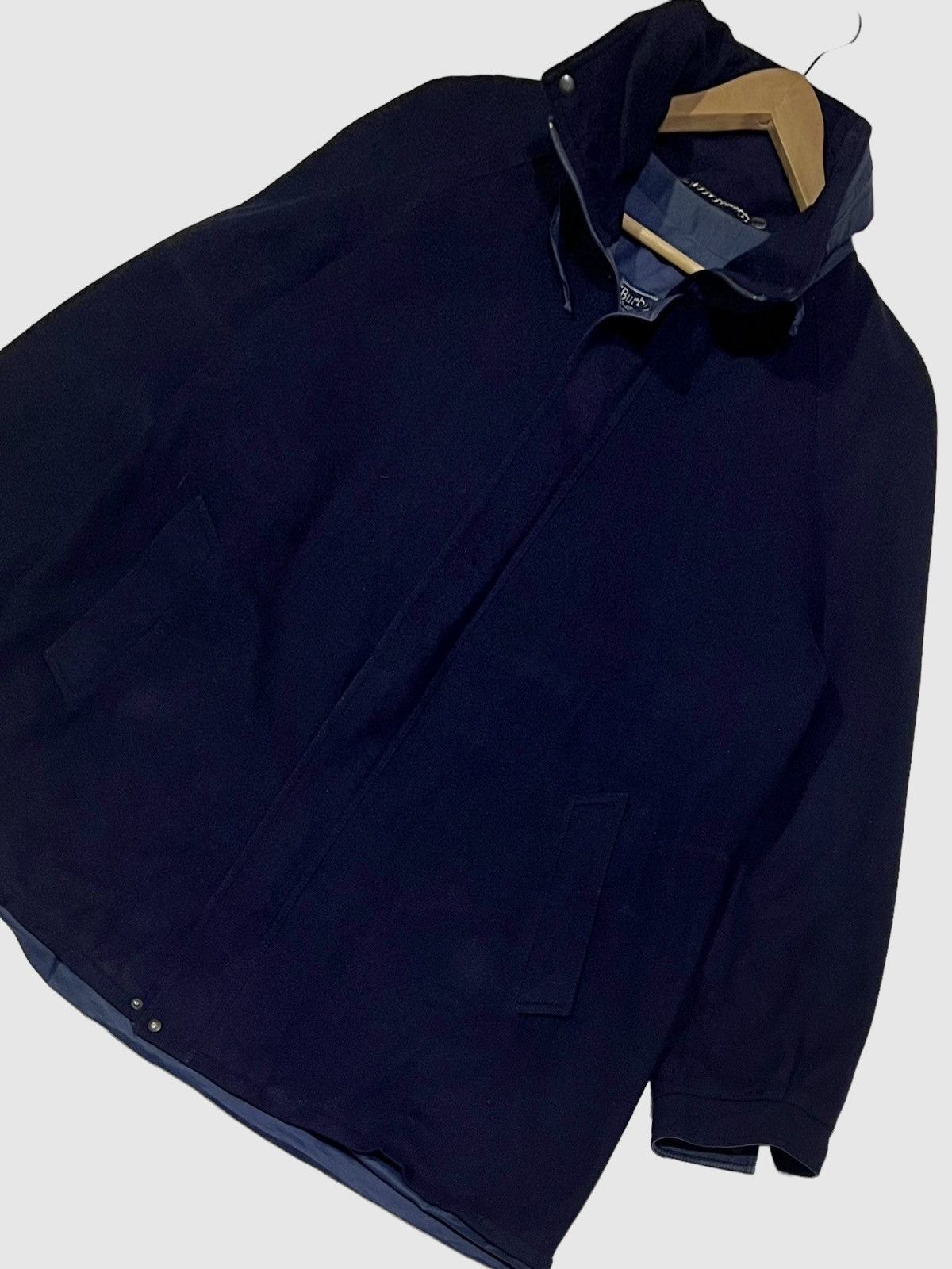 Burberry × Burberry Prorsum × Vintage VTG WOOL SUEDE OVERCOAT JACKET BY BURBERRY’S ORIGINAL LODEN🇦🇹 Size US XXL / EU 58 / 5 - 6 Thumbnail