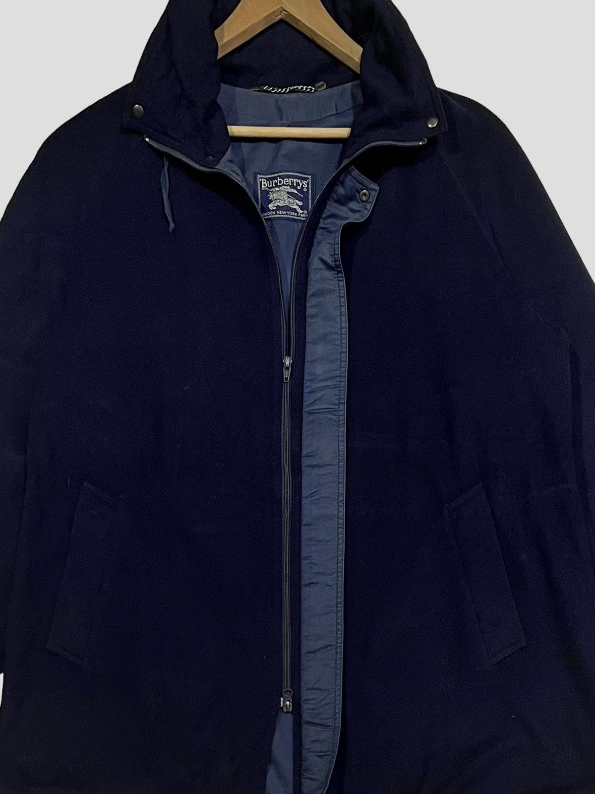 Burberry × Burberry Prorsum × Vintage VTG WOOL SUEDE OVERCOAT JACKET BY BURBERRY’S ORIGINAL LODEN🇦🇹 Size US XXL / EU 58 / 5 - 3 Thumbnail
