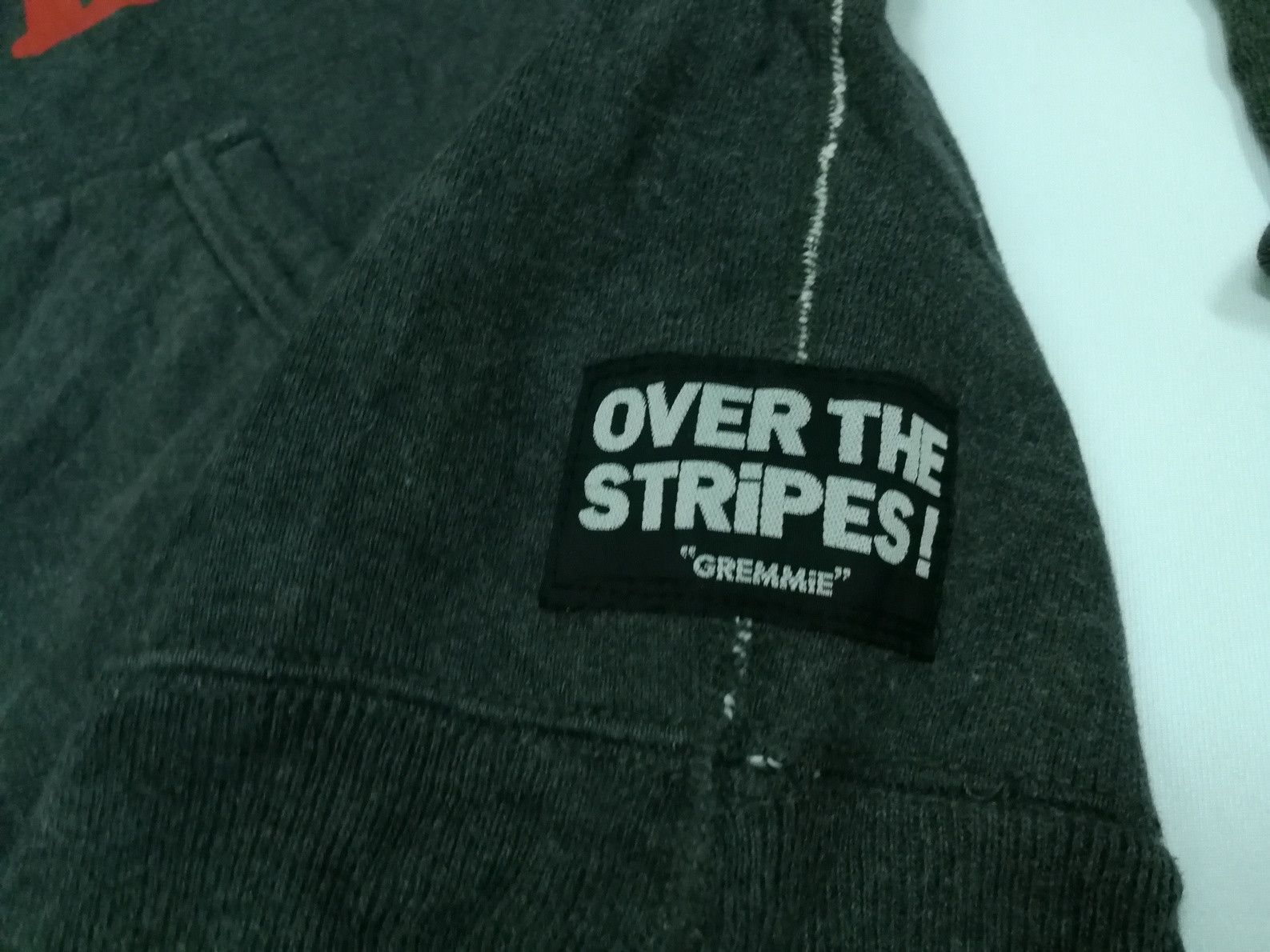 Japanese Brand × OVER THE STRiPES × Recon Over The Stripes Overthestripes Grimmie Heavy Hoodie Size US L / EU 52-54 / 3 - 5 Thumbnail