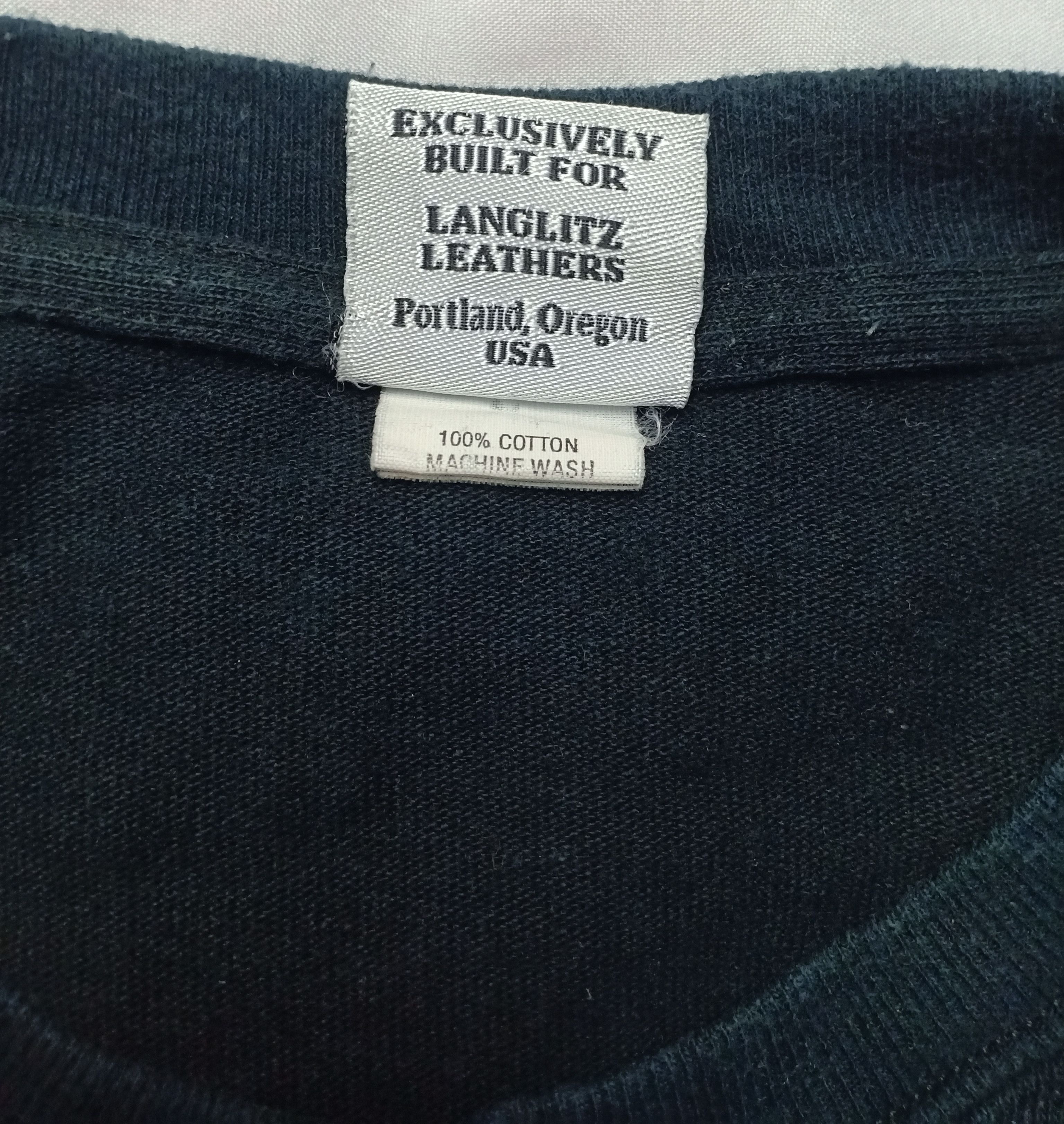 Other Langlitz Leathers portland oregon Tee Bikers Size US S / EU 44-46 / 1 - 6 Thumbnail