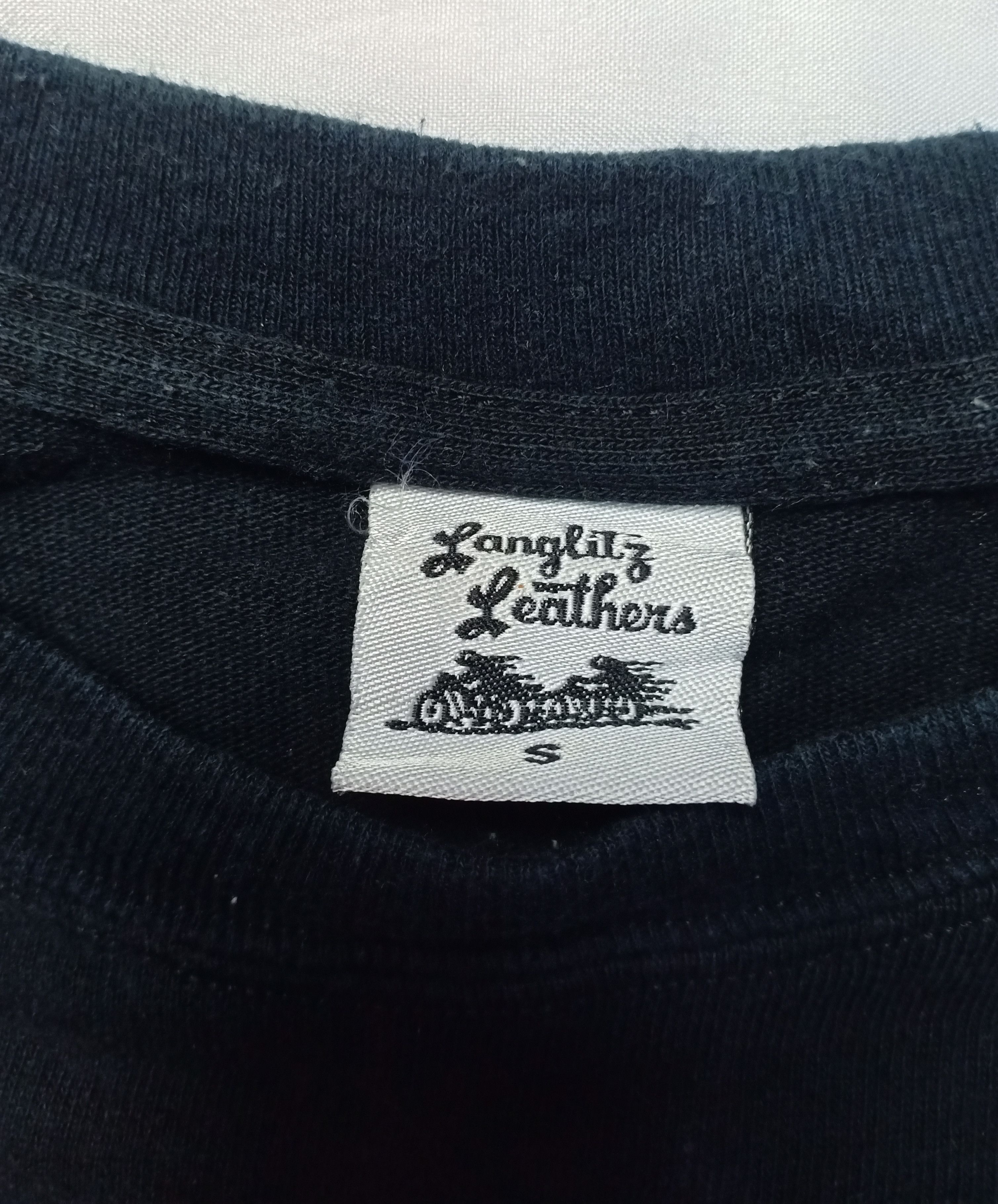 Other Langlitz Leathers portland oregon Tee Bikers Size US S / EU 44-46 / 1 - 5 Thumbnail