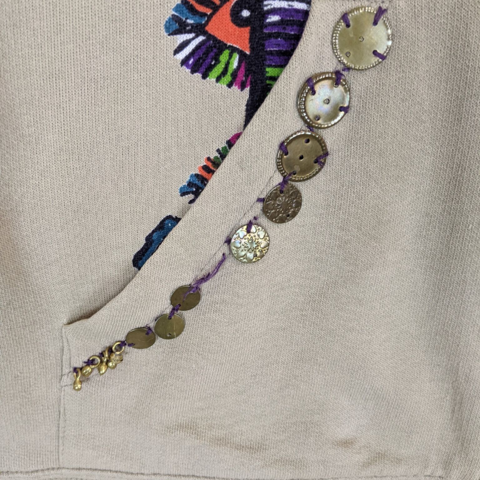 Japanese Brand Rare AMINA Women Hoodie Size XL / US 12-14 / IT 48-50 - 8 Thumbnail