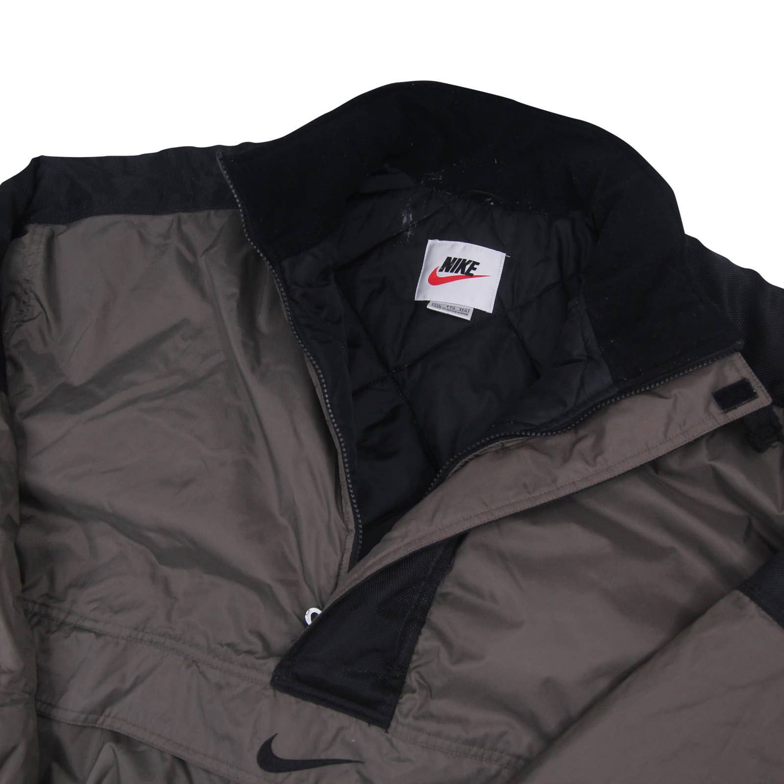 Nike Vintage Nike Center Swoosh Heavy Down Anorak Jacket Size US XXL / EU 58 / 5 - 5 Thumbnail