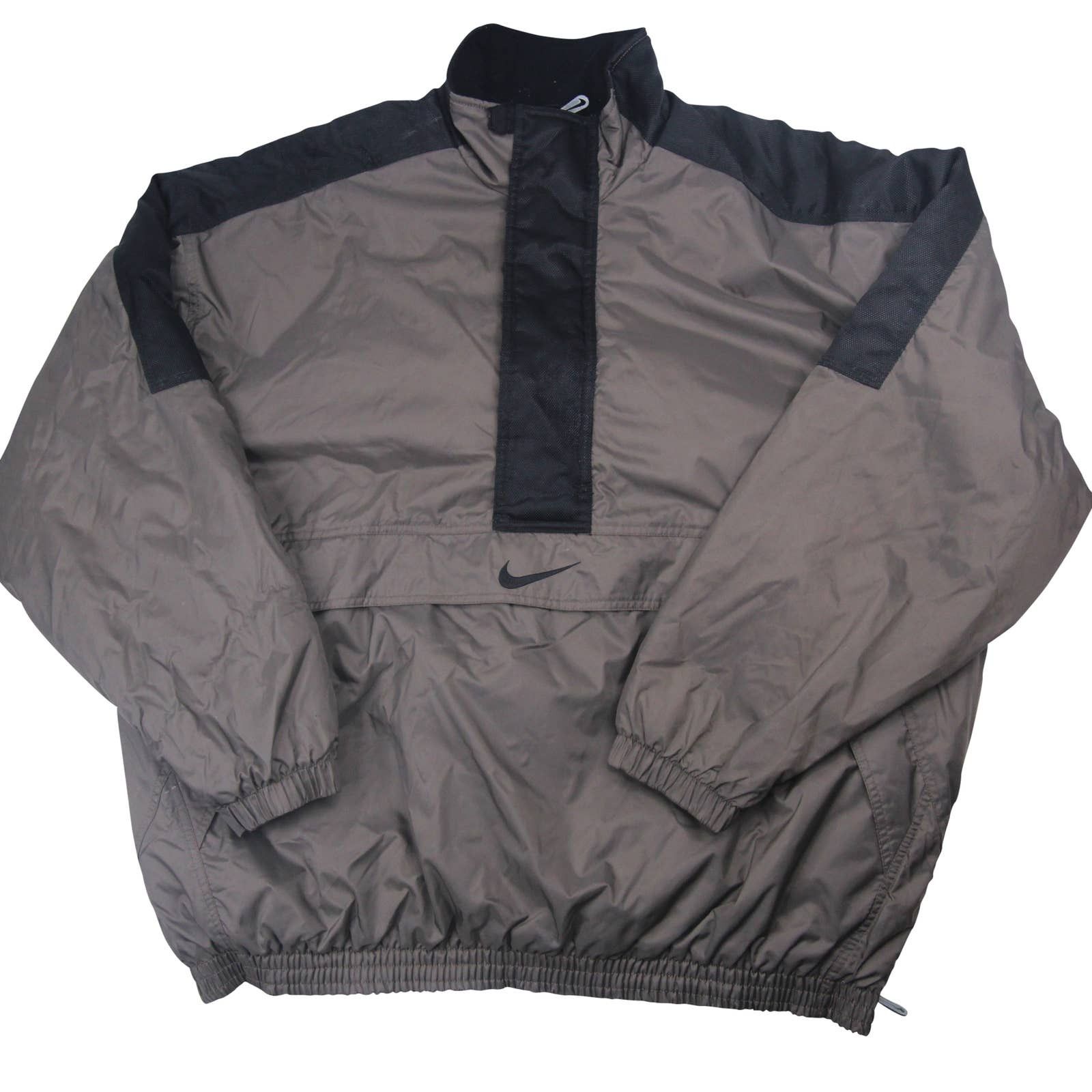 Nike Vintage Nike Center Swoosh Heavy Down Anorak Jacket Size US XXL / EU 58 / 5 - 1 Thumbnail