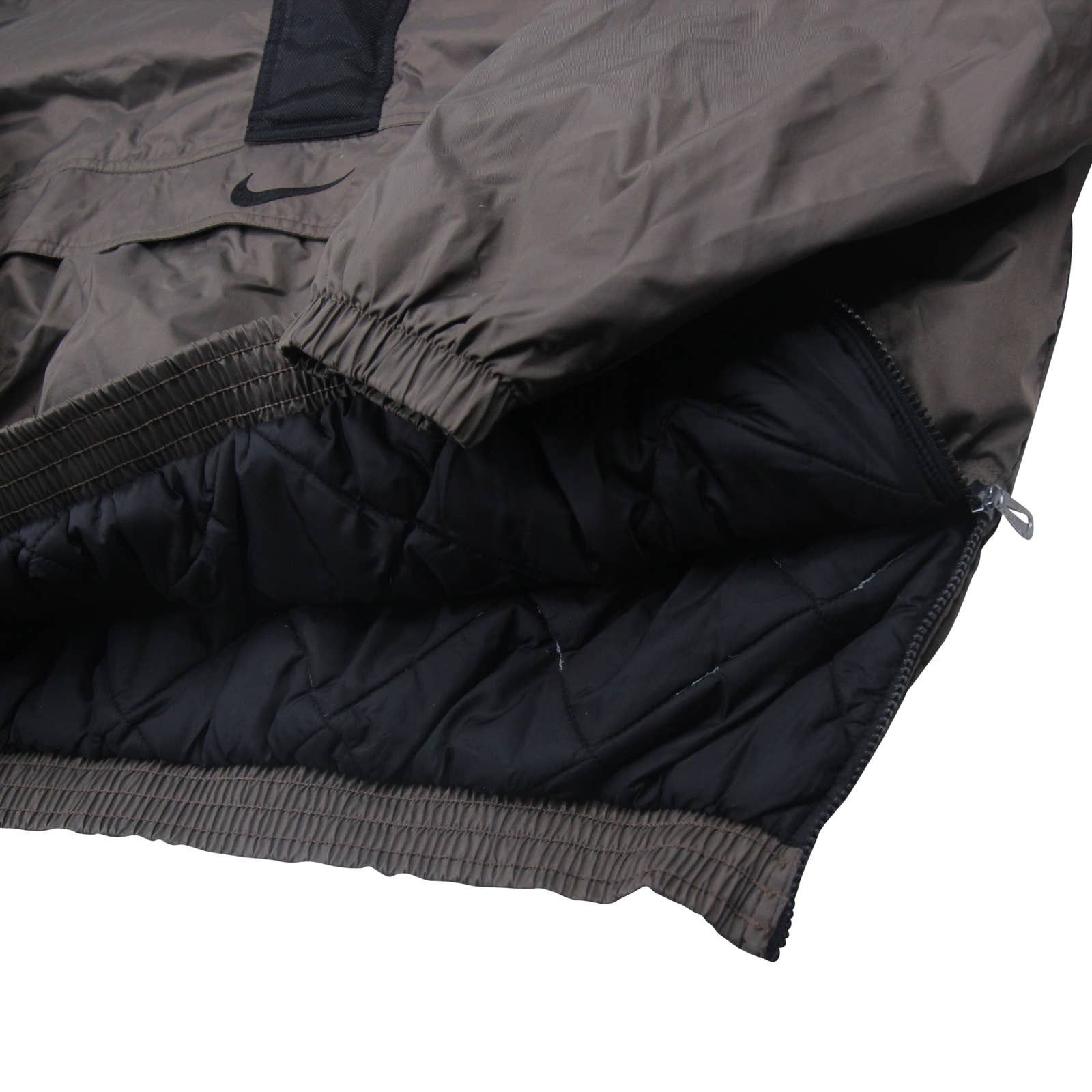 Nike Vintage Nike Center Swoosh Heavy Down Anorak Jacket Size US XXL / EU 58 / 5 - 3 Thumbnail