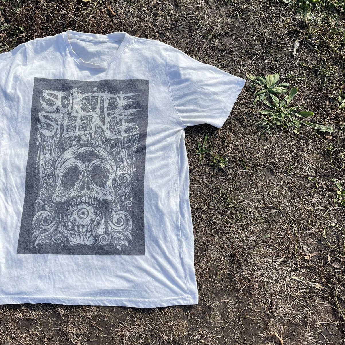 Vintage Vintage Y2K Sun Faded Skull Graphic Tee Grunge Streetwear M Size US M / EU 48-50 / 2 - 2 Thumbnail
