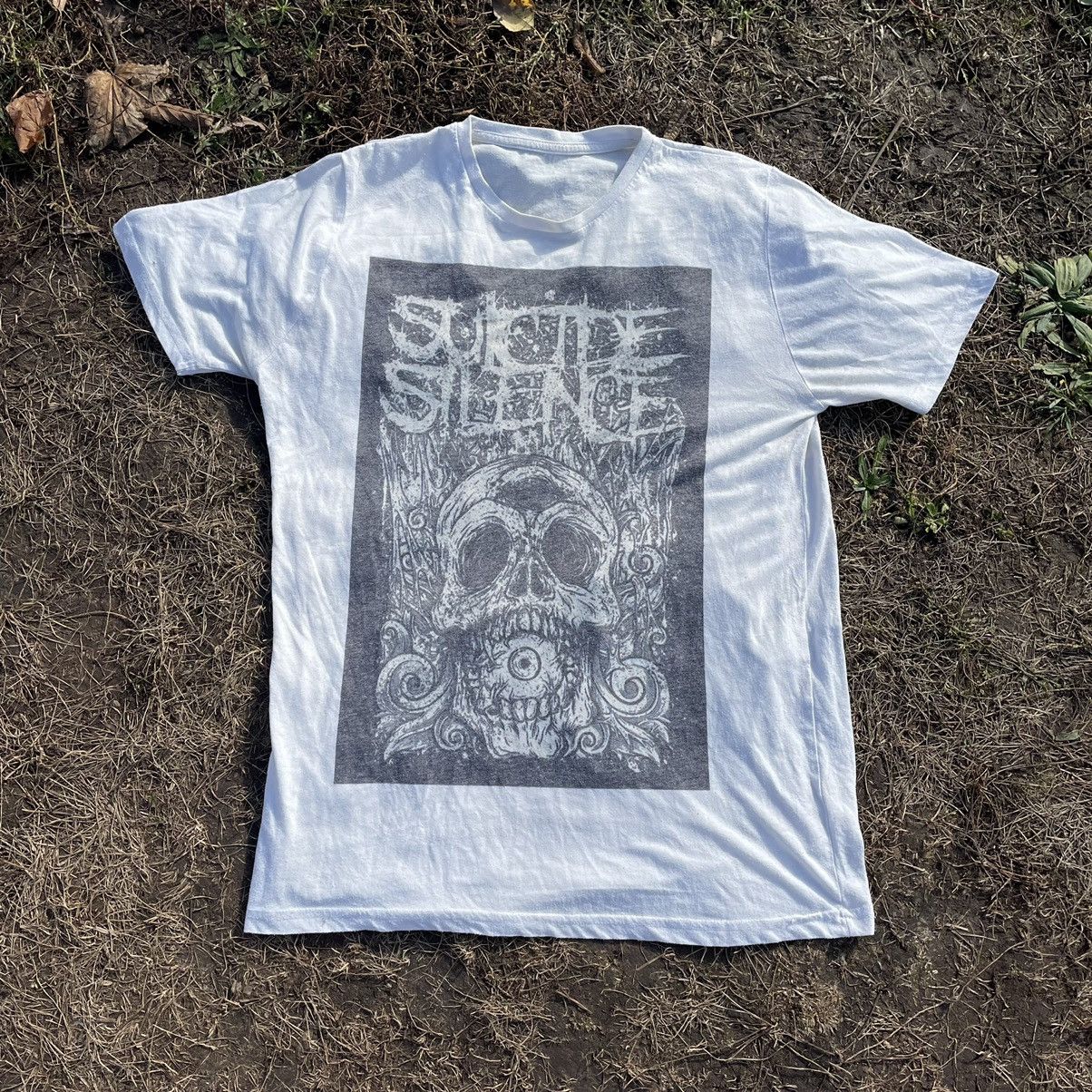 Vintage Vintage Y2K Sun Faded Skull Graphic Tee Grunge Streetwear M Size US M / EU 48-50 / 2 - 1 Thumbnail