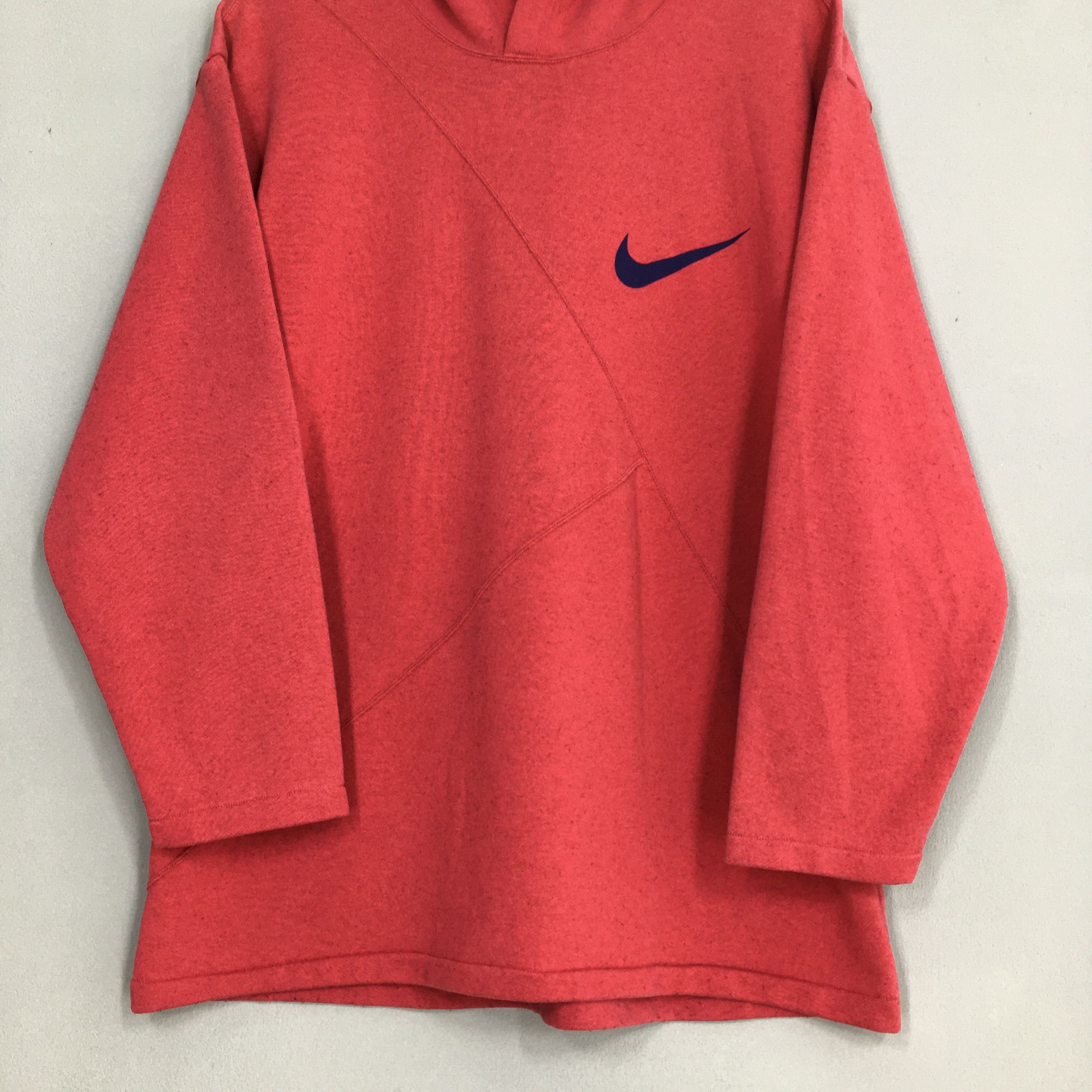 Nike Nike Swoosh Hoodie Sweatshirt Red Medium Size US M / EU 48-50 / 2 - 3 Thumbnail