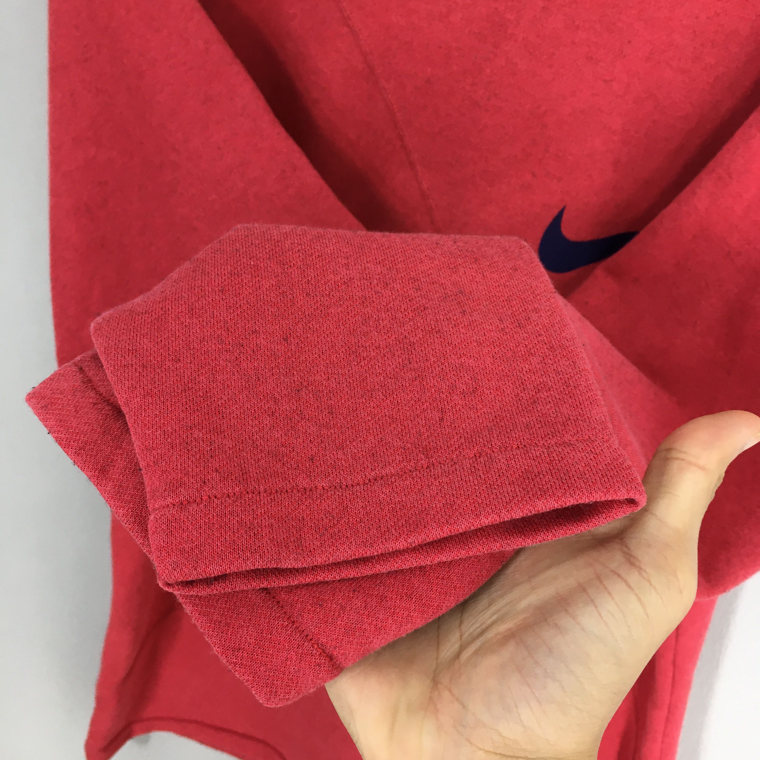 Nike Nike Swoosh Hoodie Sweatshirt Red Medium Size US M / EU 48-50 / 2 - 5 Thumbnail