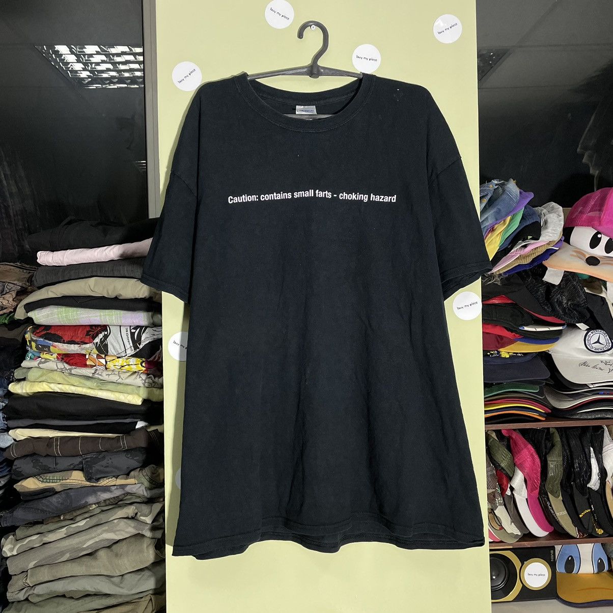 Vintage Vintage Y2K Graphic Humor Tee Streetwear Oversized Faded XXL Size US XXL / EU 58 / 5 - 1 Thumbnail