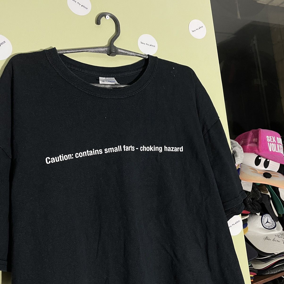 Vintage Vintage Y2K Graphic Humor Tee Streetwear Oversized Faded XXL Size US XXL / EU 58 / 5 - 2 Thumbnail