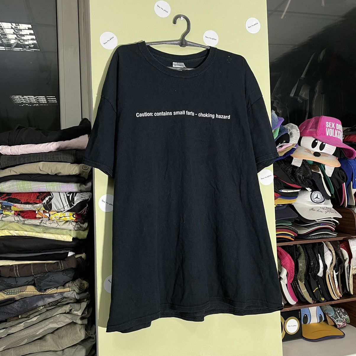 Vintage Vintage Y2K Graphic Humor Tee Streetwear Oversized Faded XXL Size US XXL / EU 58 / 5 - 4 Thumbnail